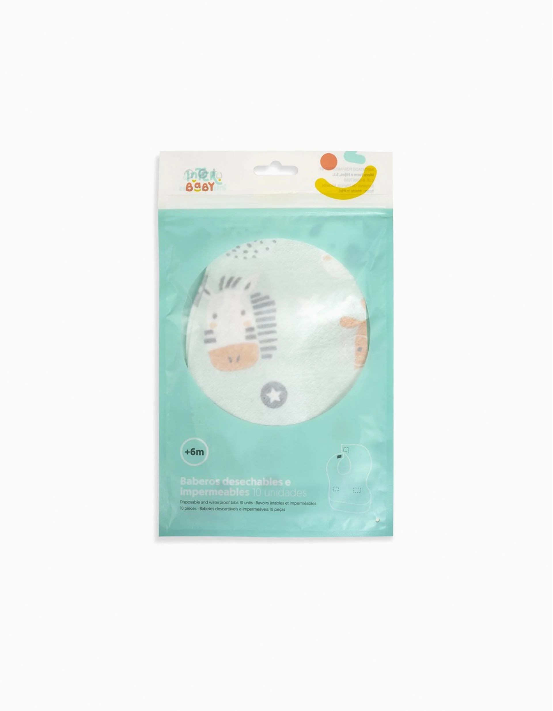 10 Interbaby Disposable Bibs 6M+ - Image 6