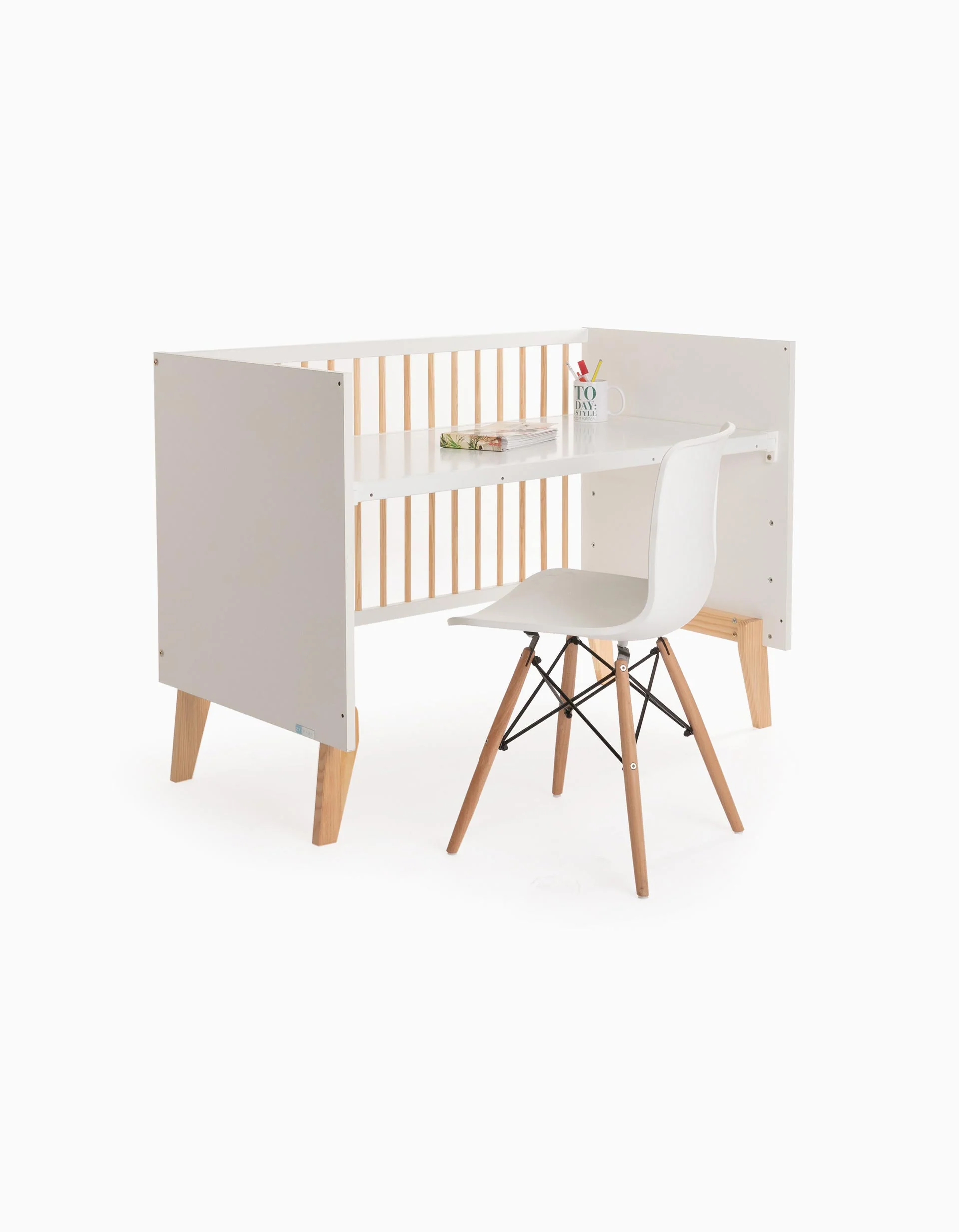 3-In-1 Cot, 120X60 Cm By Zy Baby - Image 4