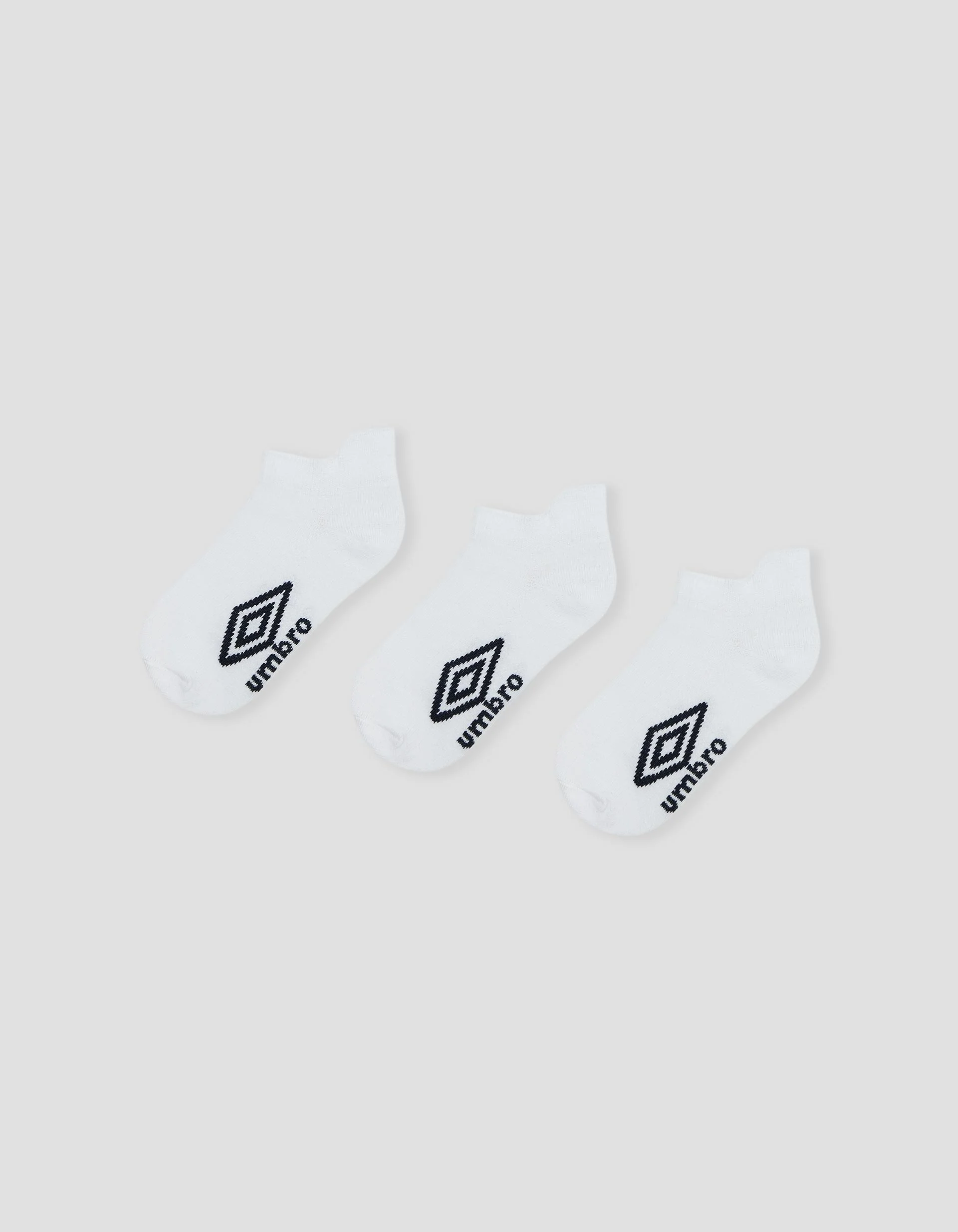 3 Pairs 'Kappa' Sports Socks, White - Image 3