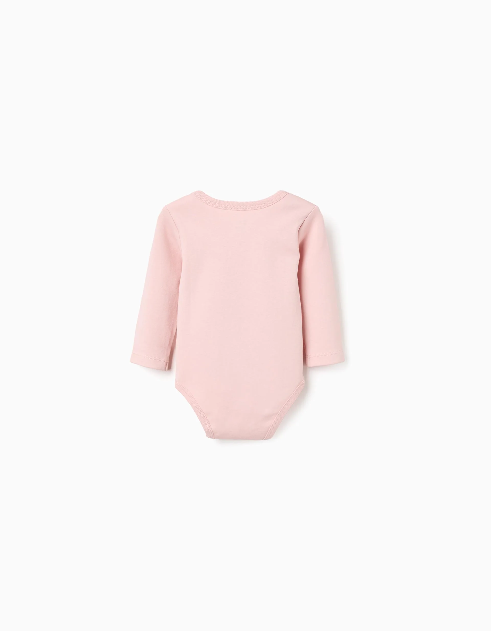 4 plain/floral bodysuits for newborn and baby girls, multicolour - Image 2