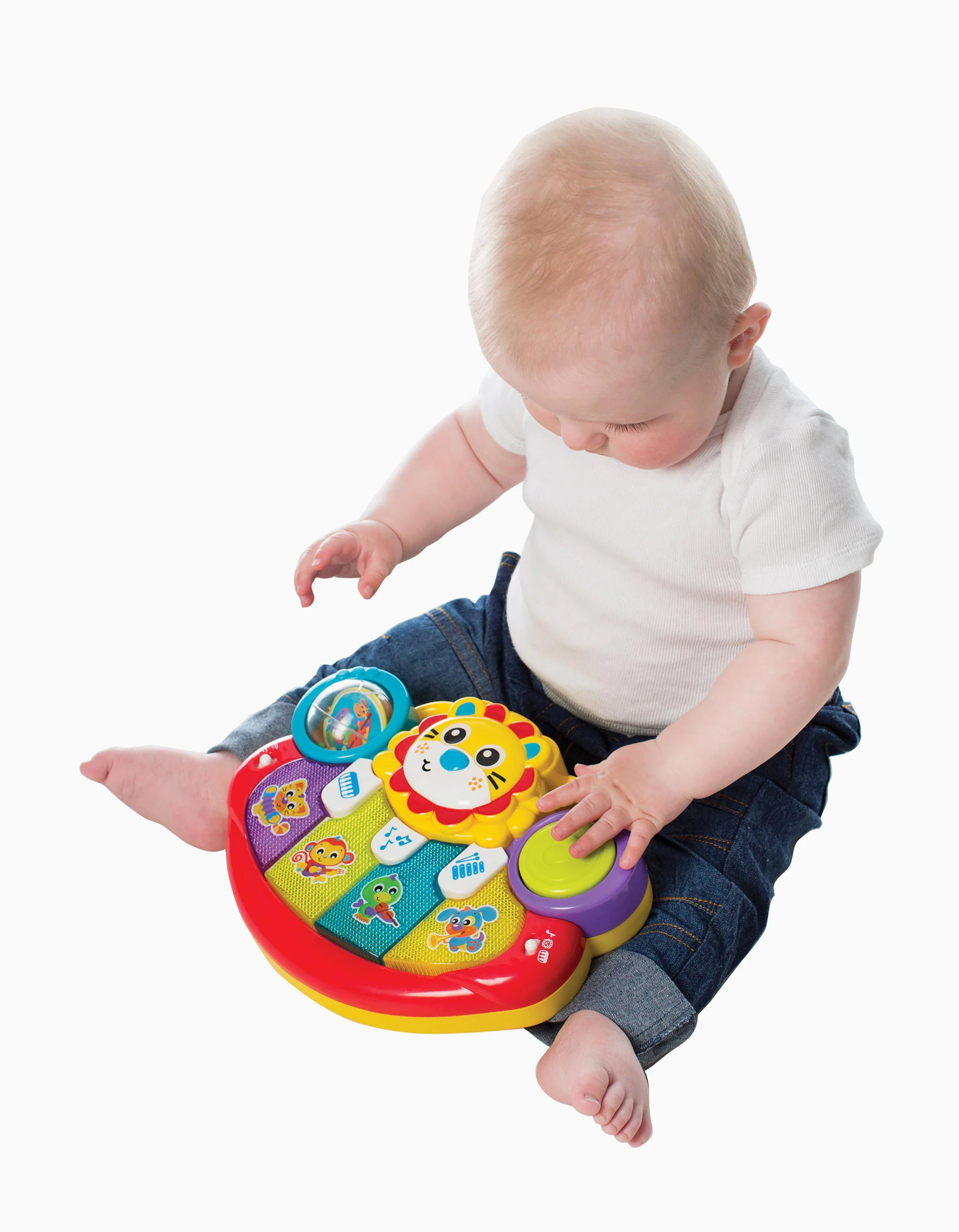 Activity Lion Musical Toy by Playgro, 6M+ - Image 2