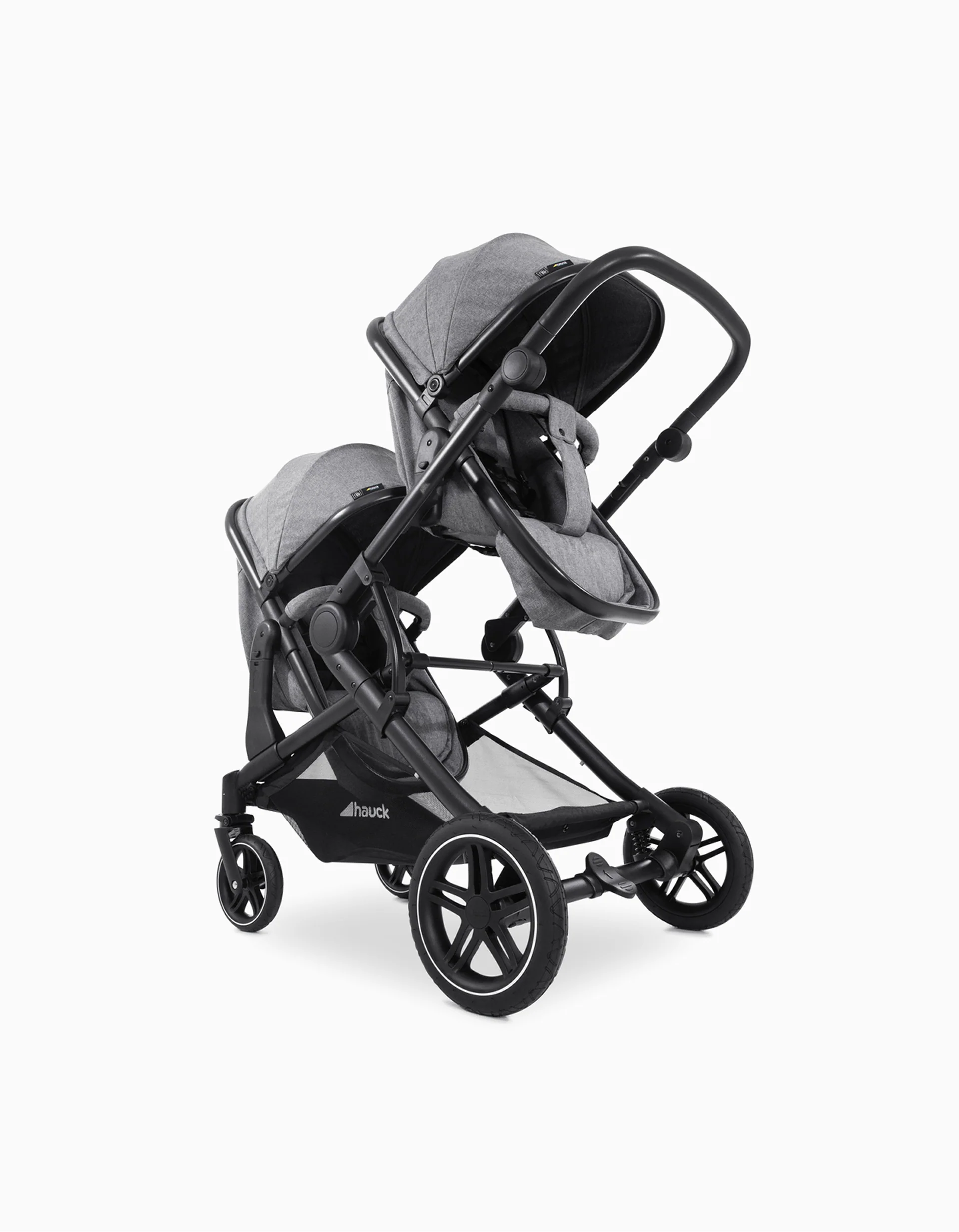 Atlantic Twin Hauck Stroller, Grey - Image 3