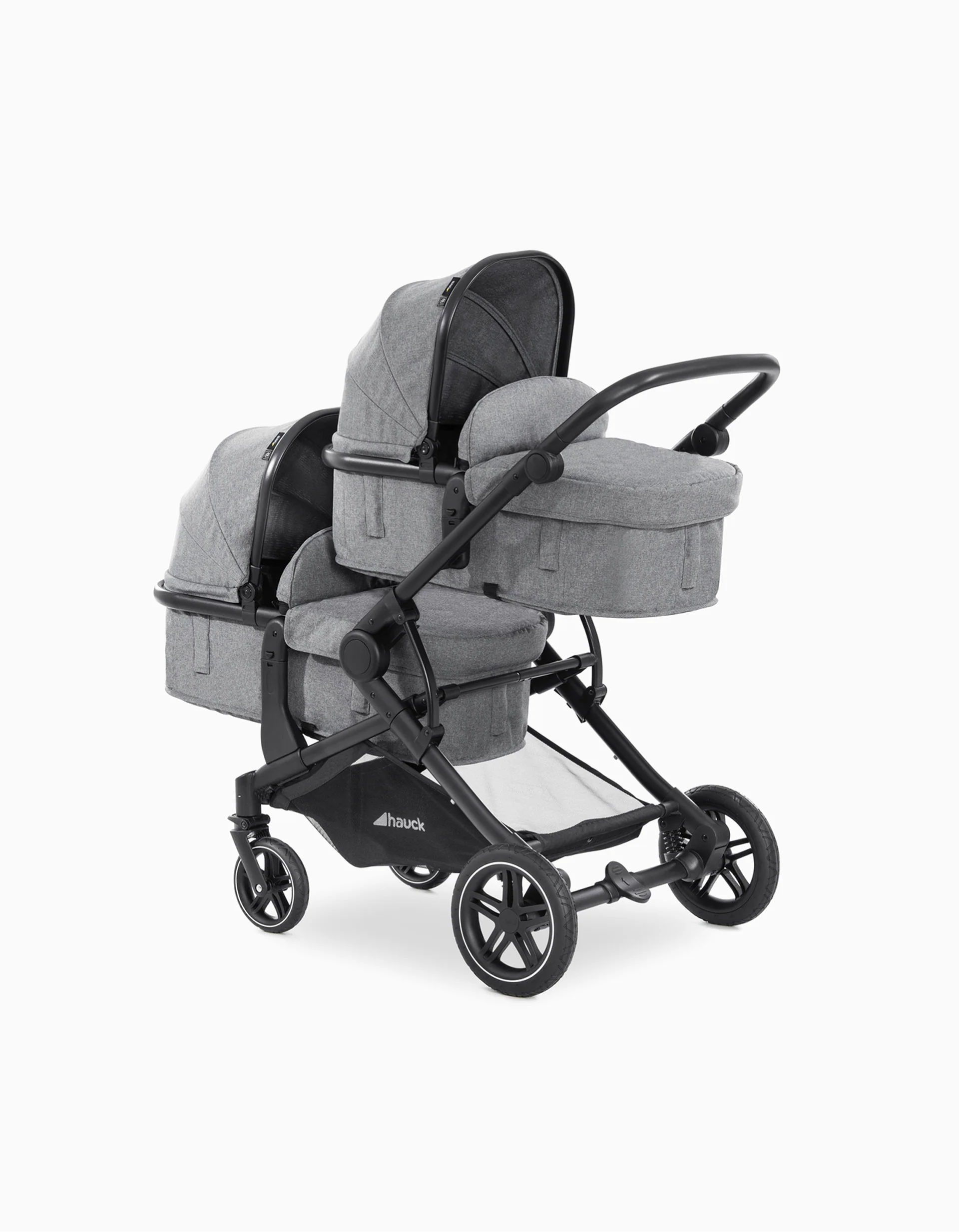 Atlantic Twin Hauck Stroller, Grey - Image 9
