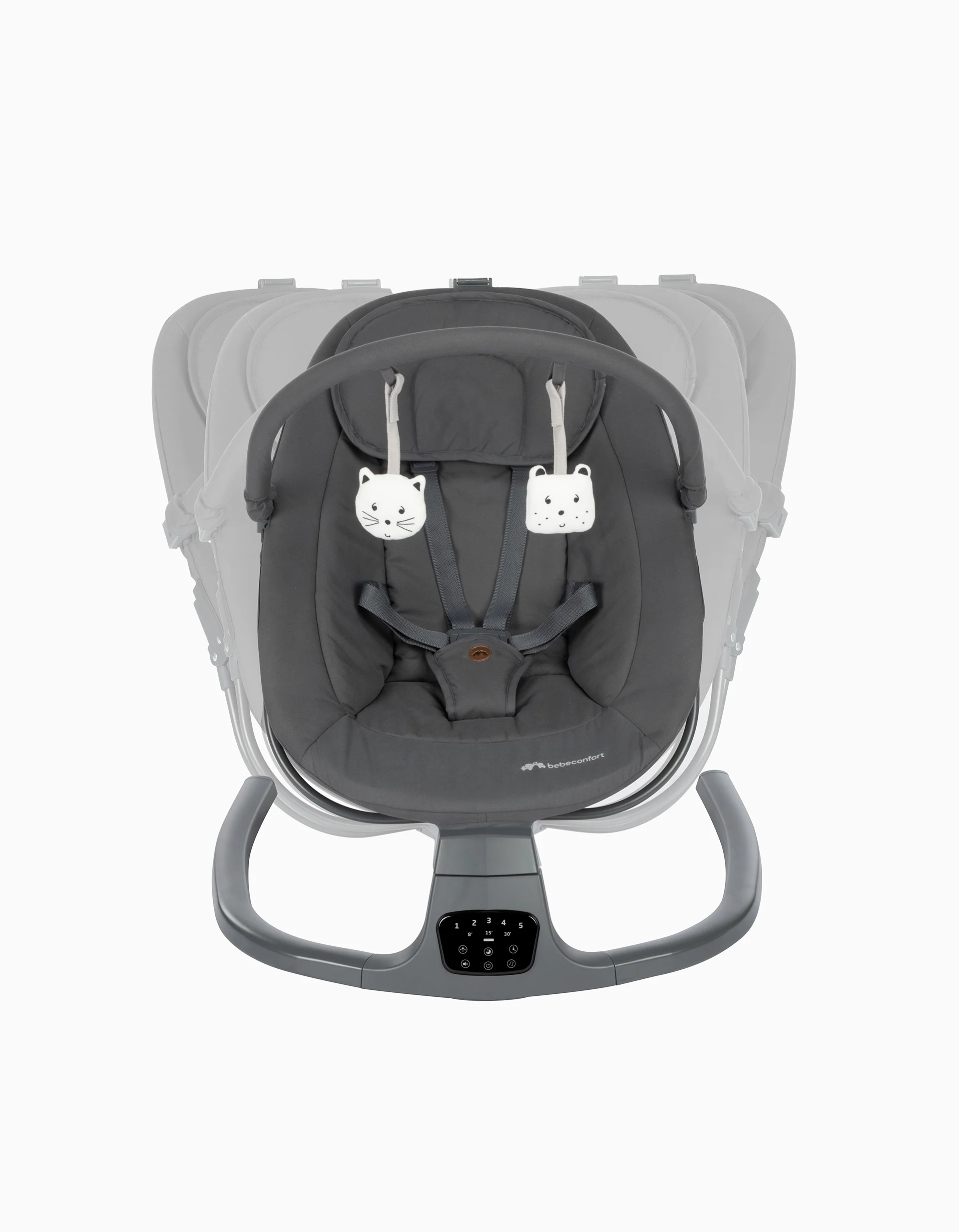 Baby Bouncer Bebe Confort Melilo, Mineral Graphite - Image 3