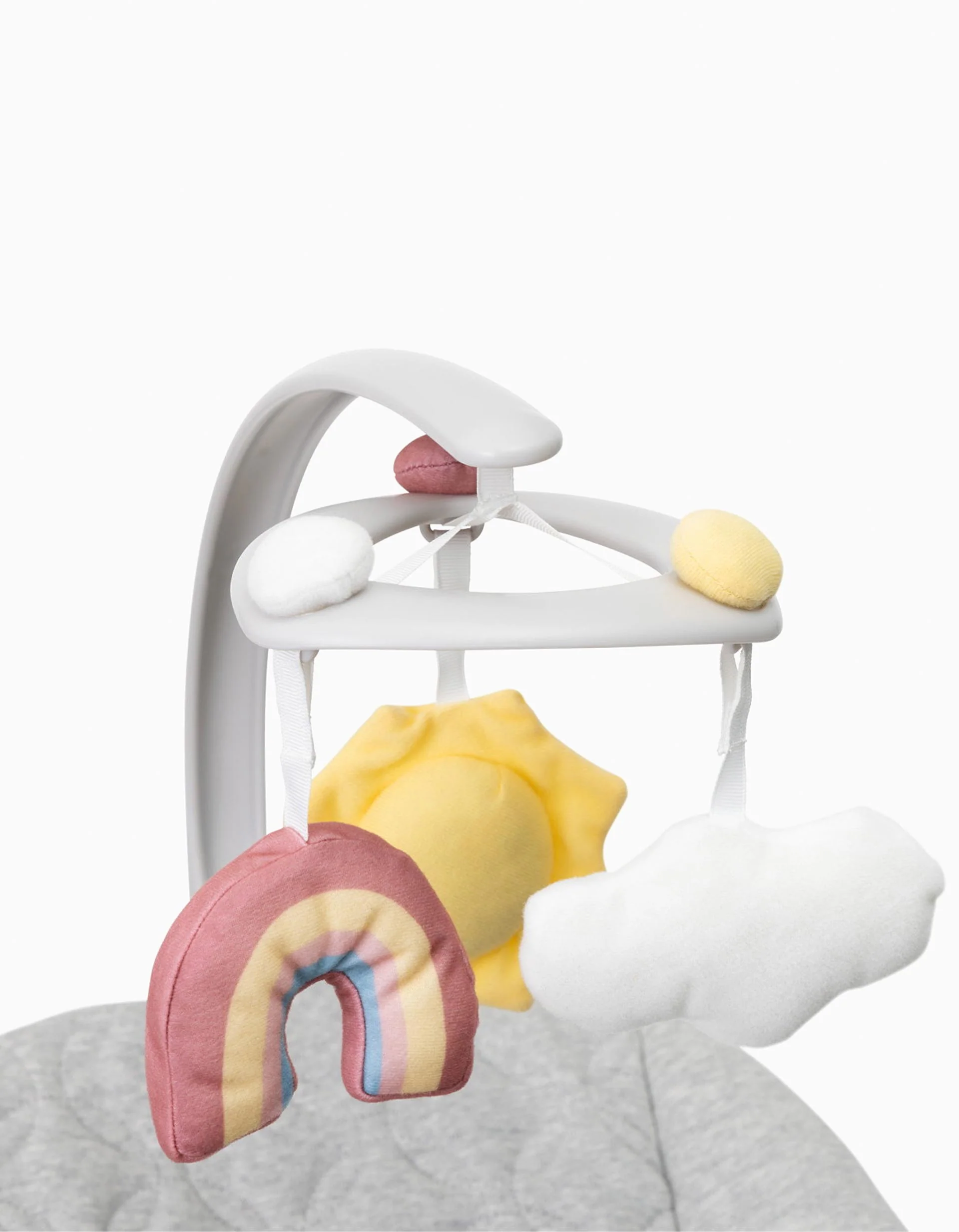 Baby Bouncer Chicco Zen Wave, Wooden Grey - Image 3