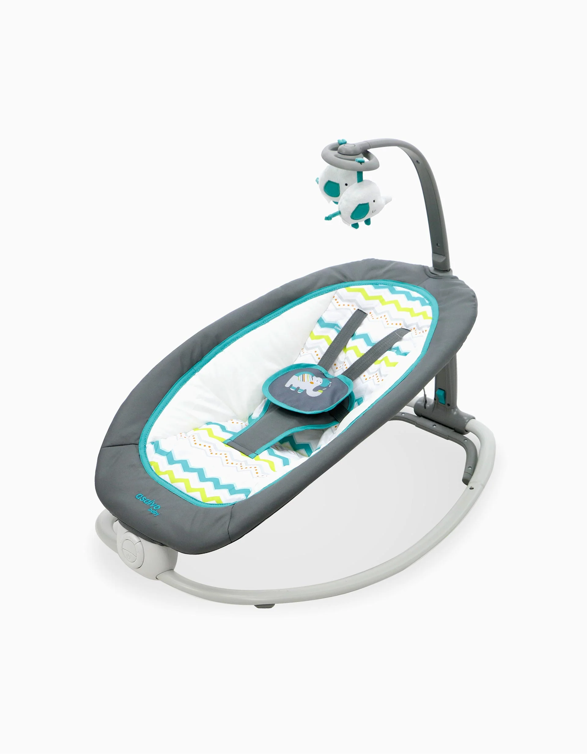 Baby Bouncer, Fold Asalvo Aqua - Image 3