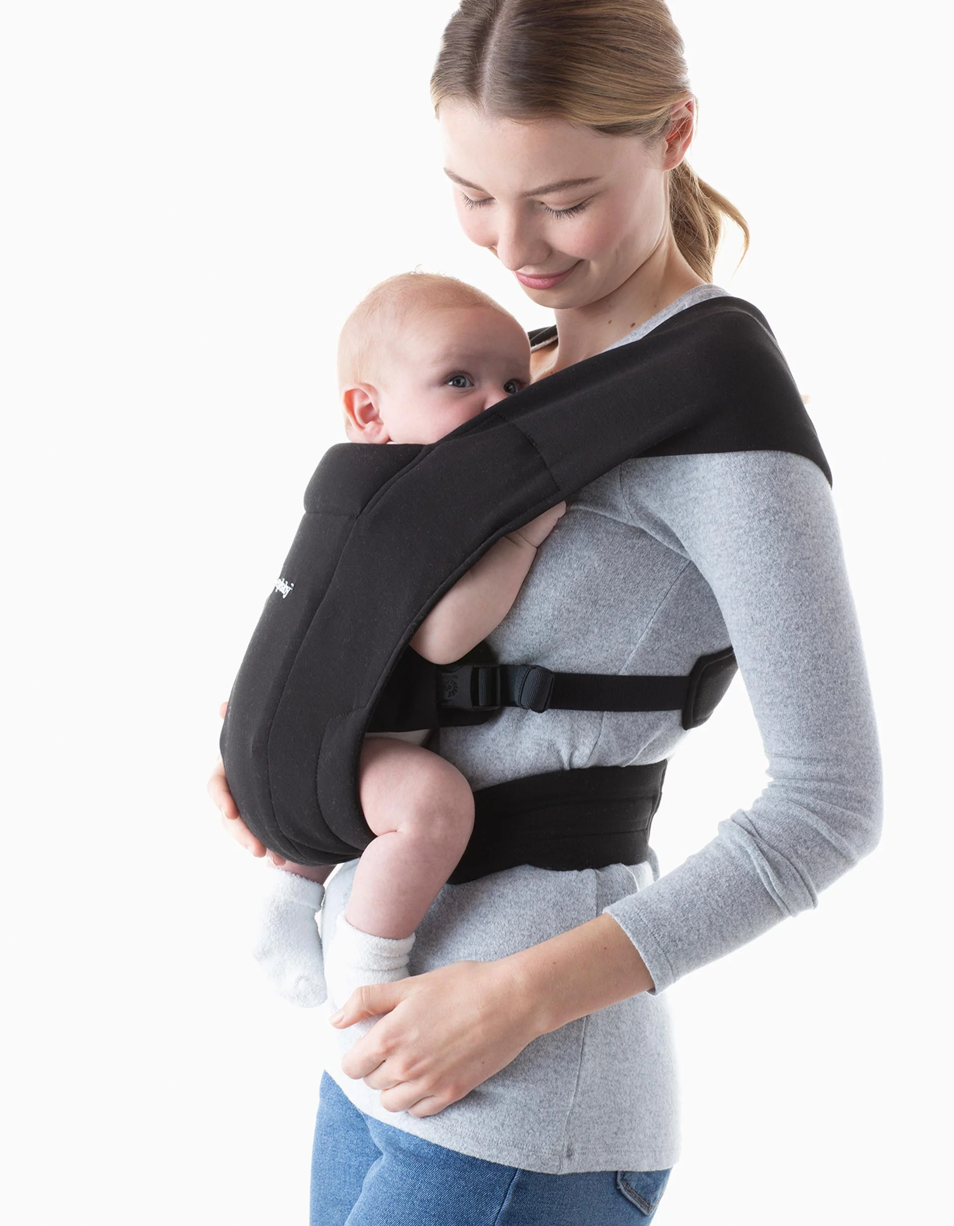 Baby Carrier Embrace Ergobaby Black 0M+ - Image 3