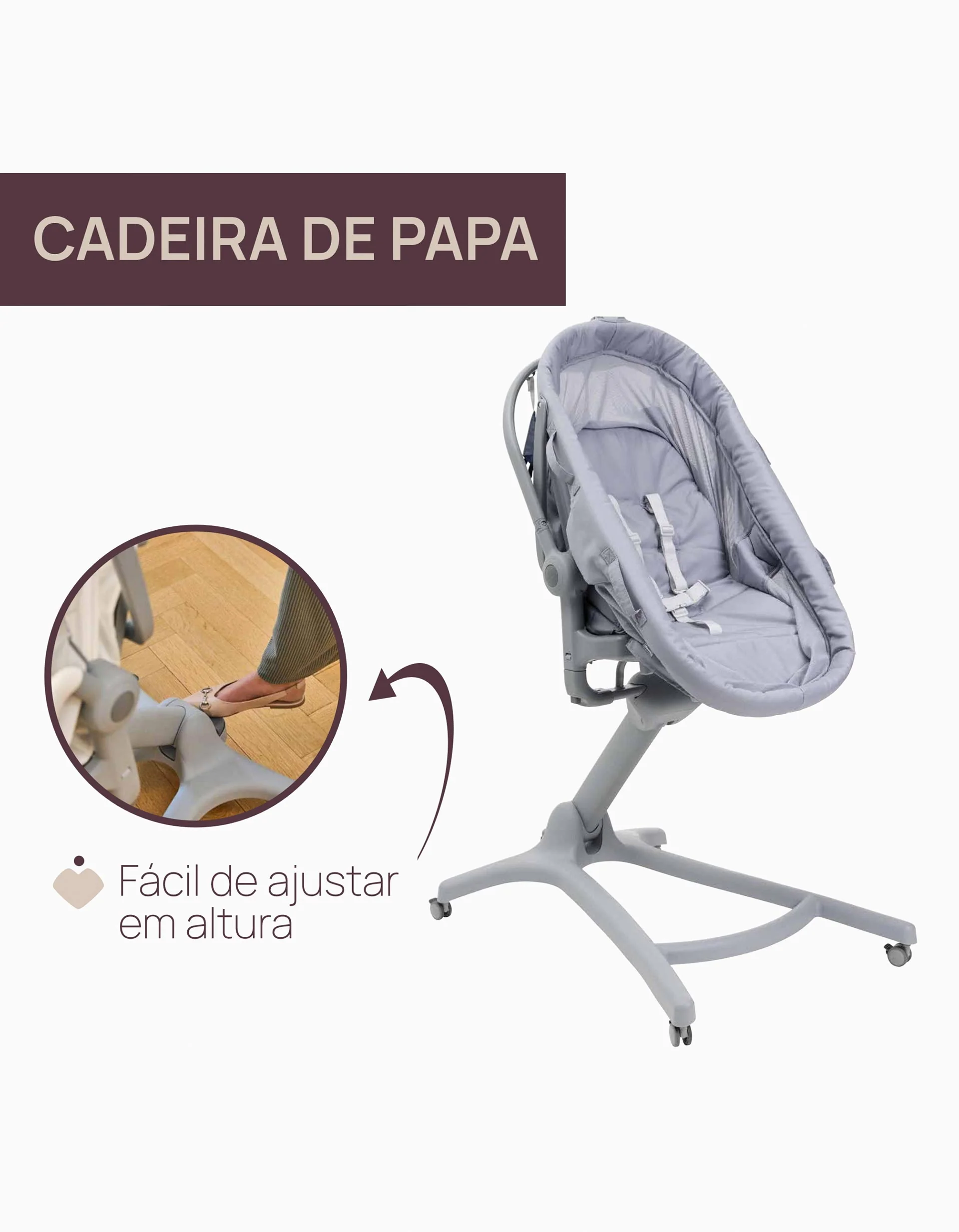 Baby Hug Pro 5 in 1 Chicco, Earl Grey - Image 12