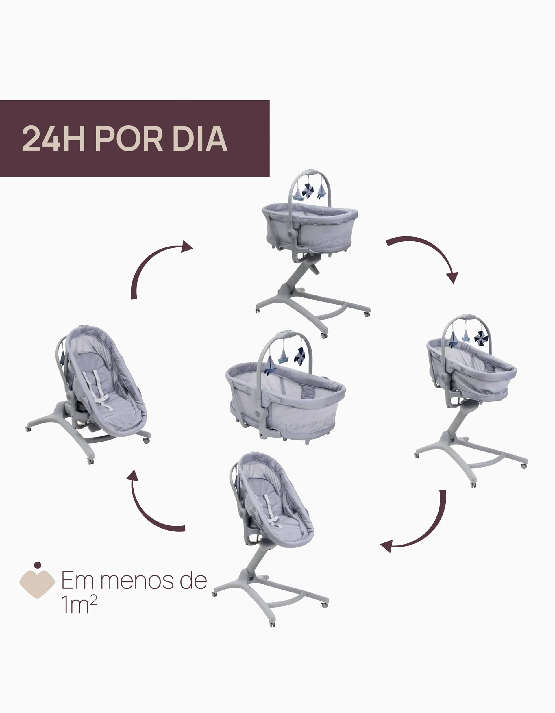 Baby Hug Pro 5 in 1 Chicco, Earl Grey - Image 14
