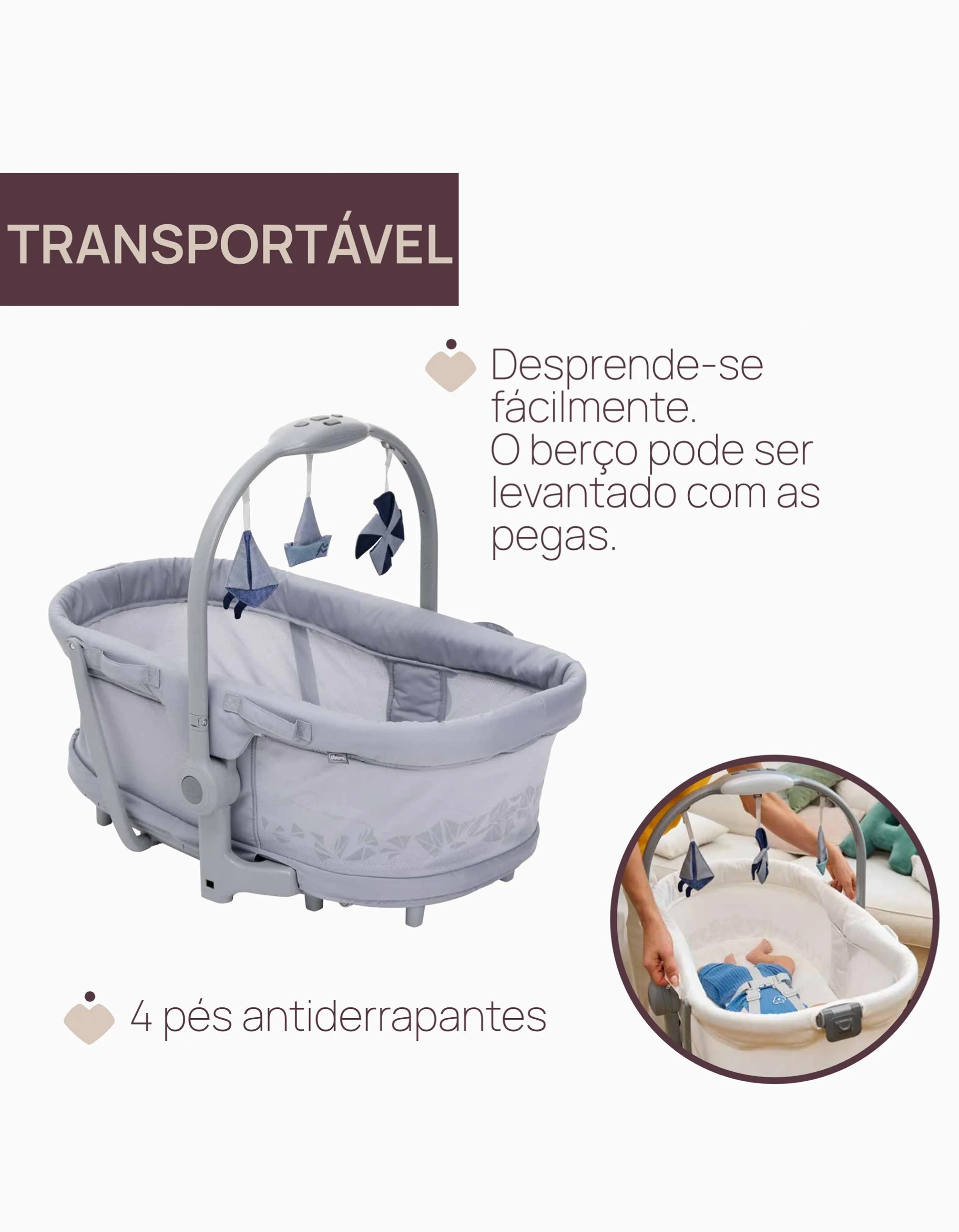 Baby Hug Pro 5 in 1 Chicco, Earl Grey - Image 9