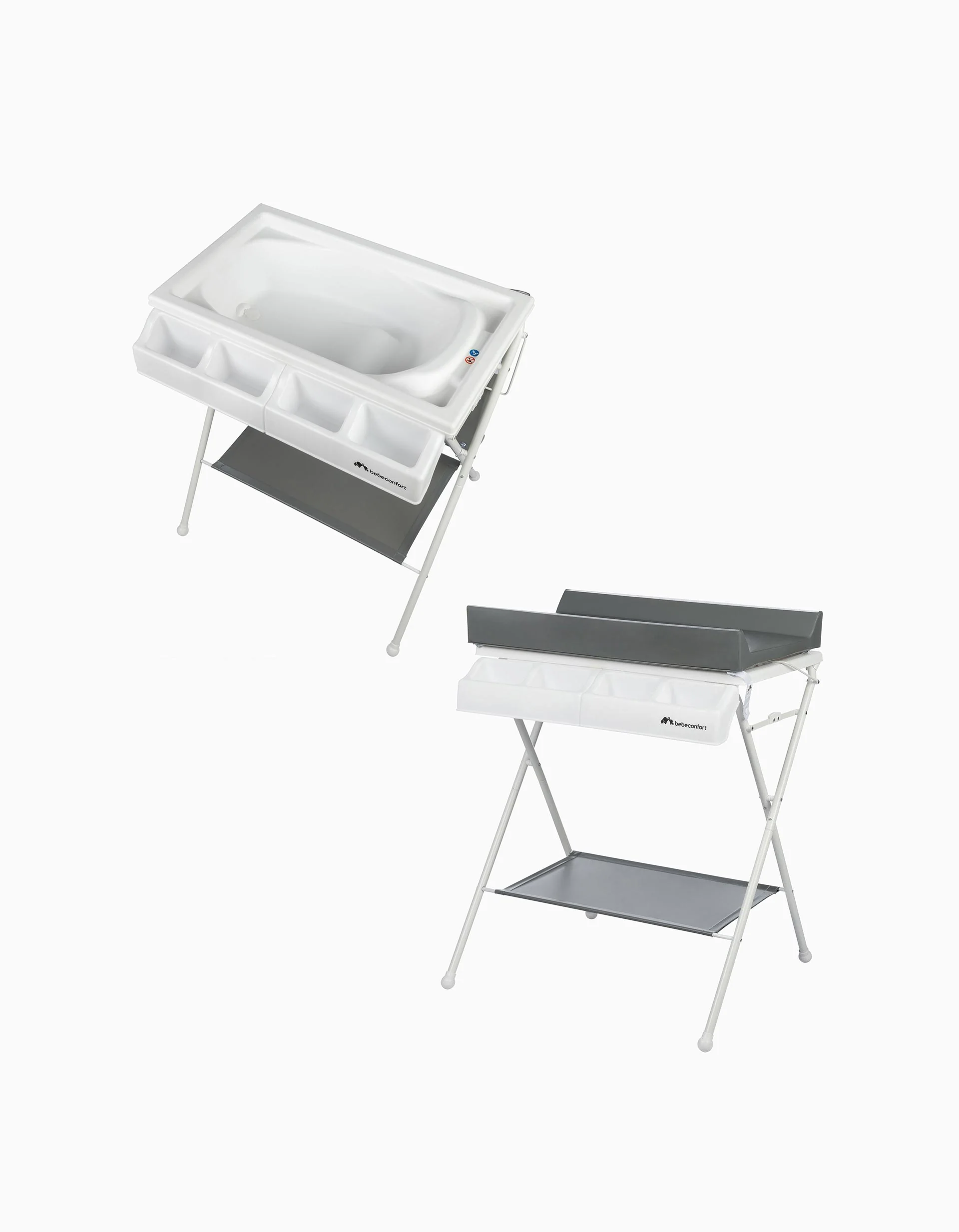 Bebe Confort Bellis Bathtub, Mineral Gray - Image 9