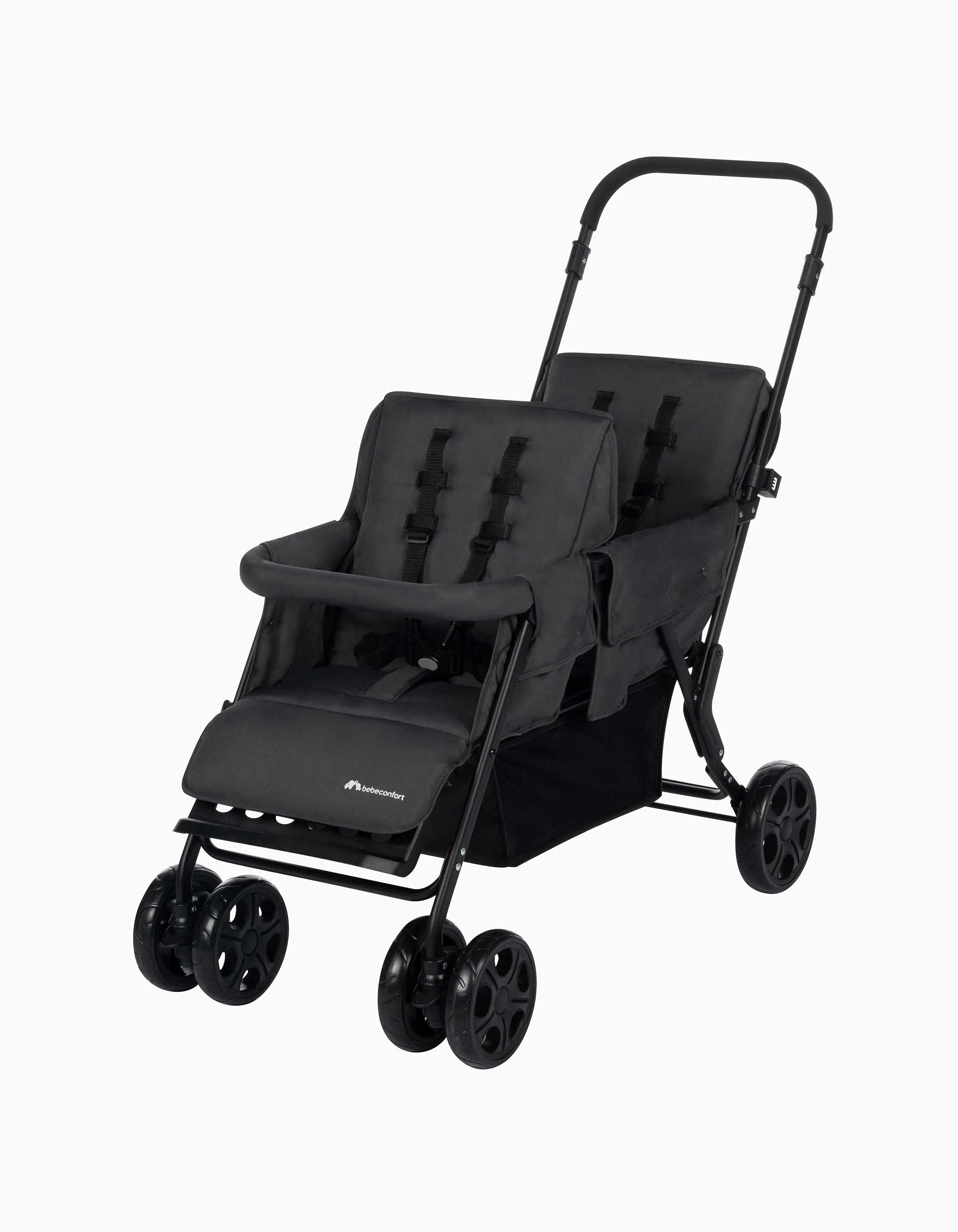 Bebe Confort Teamy Twin Pushchair, Mineral Graphite - Image 7