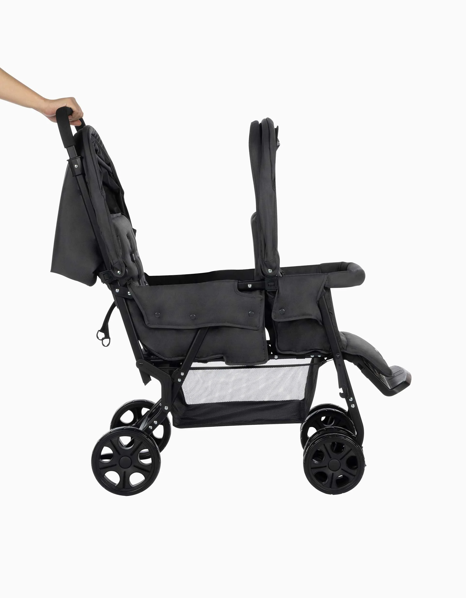 Bebe Confort Teamy Twin Pushchair, Mineral Graphite - Image 8