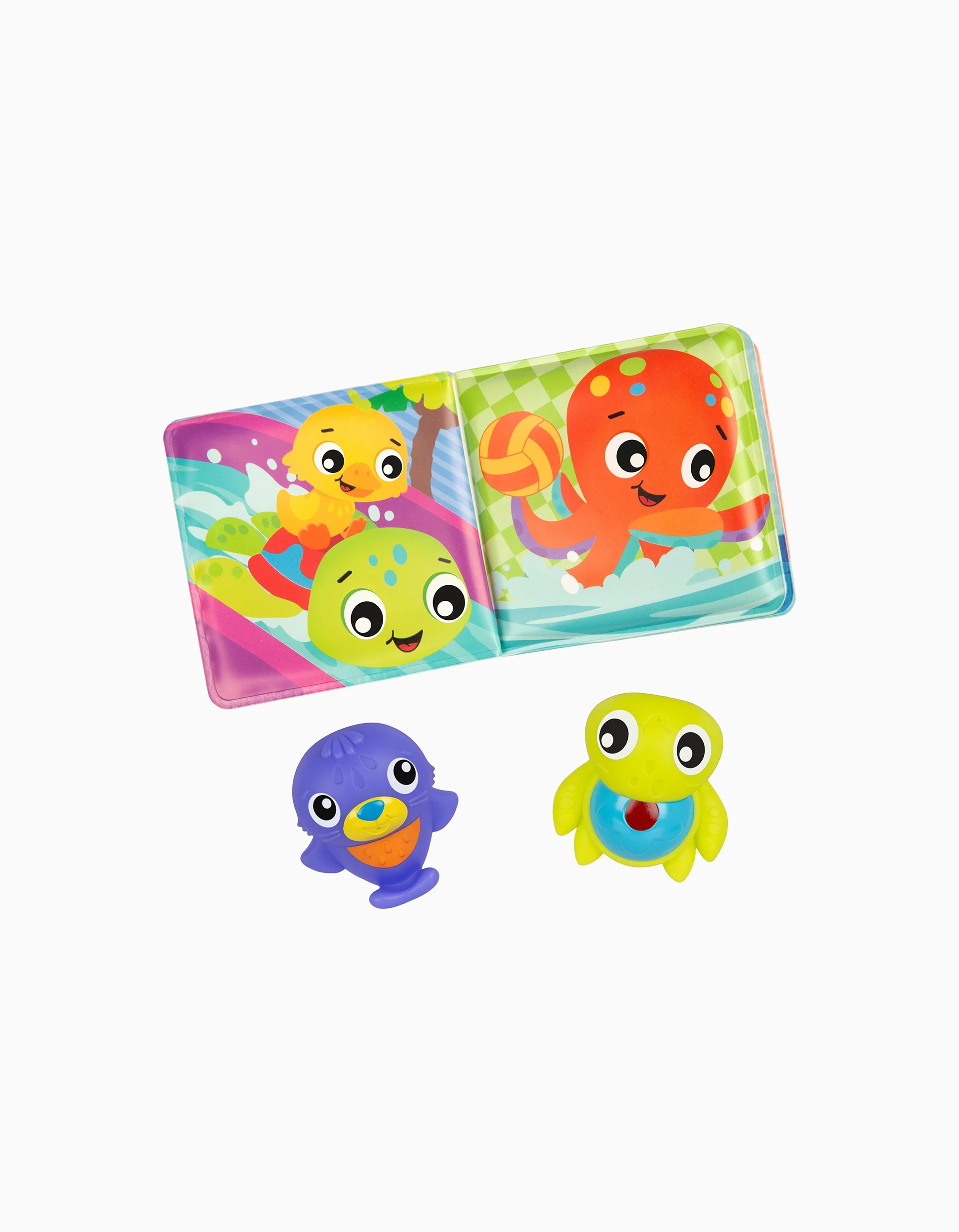 Book and Bath Toys Set Playgro 6M+ - Image 4