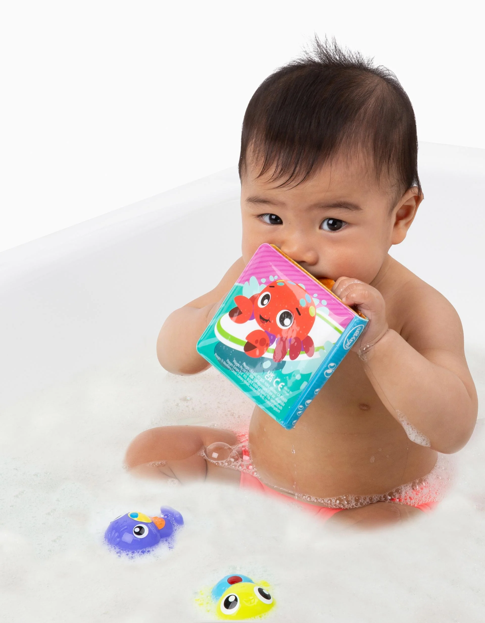 Book and Bath Toys Set Playgro 6M+ - Image 8