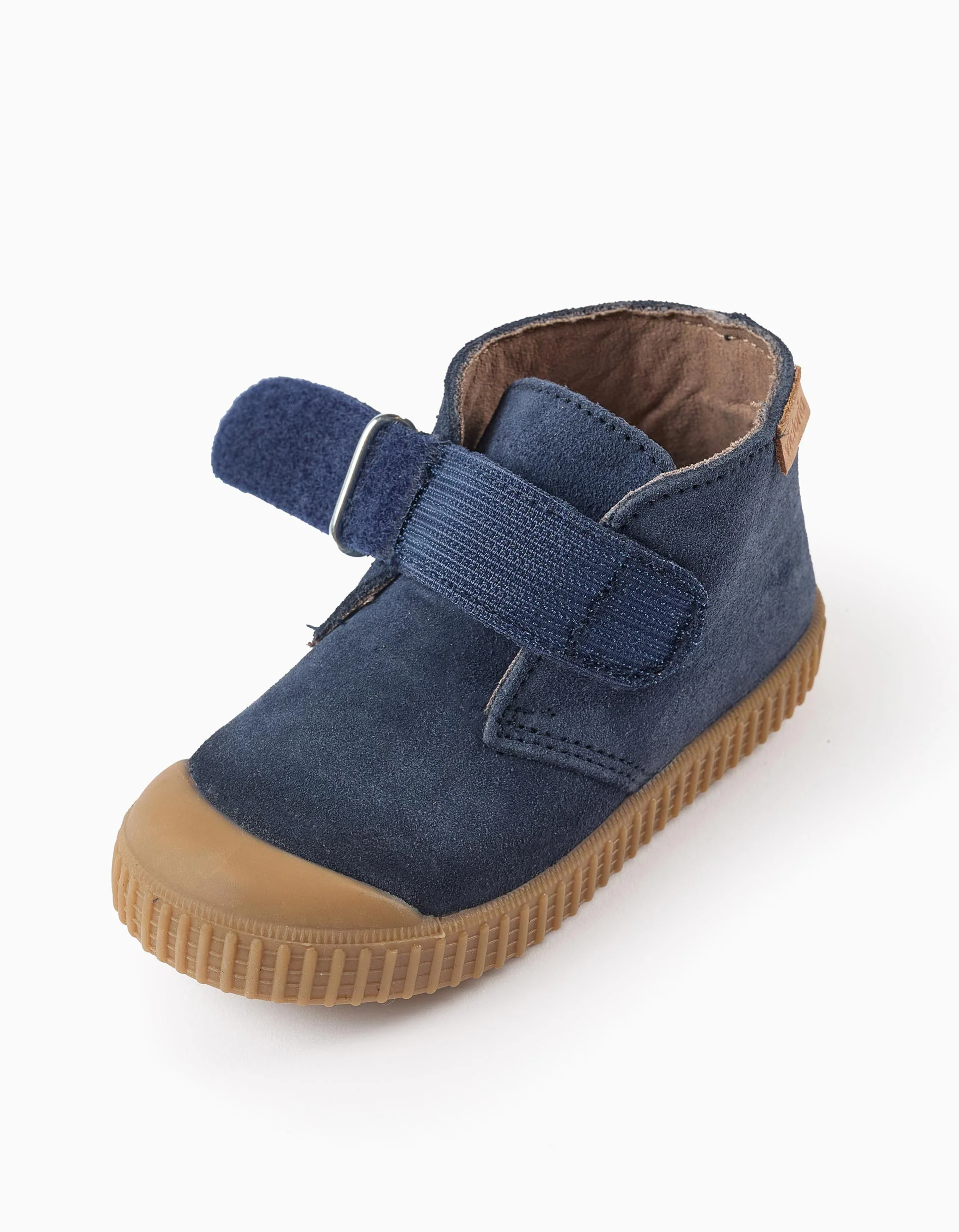 Suede Boots for Babies and Boys 'Victoria Safari', Dark Blue - Image 4