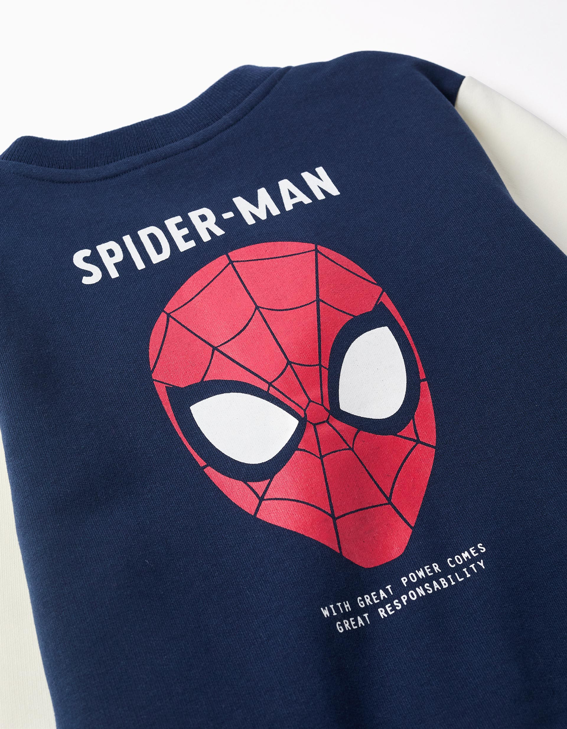 Brushed bomber jacket with Spider-Man prints for boys, multicolour - Image 5