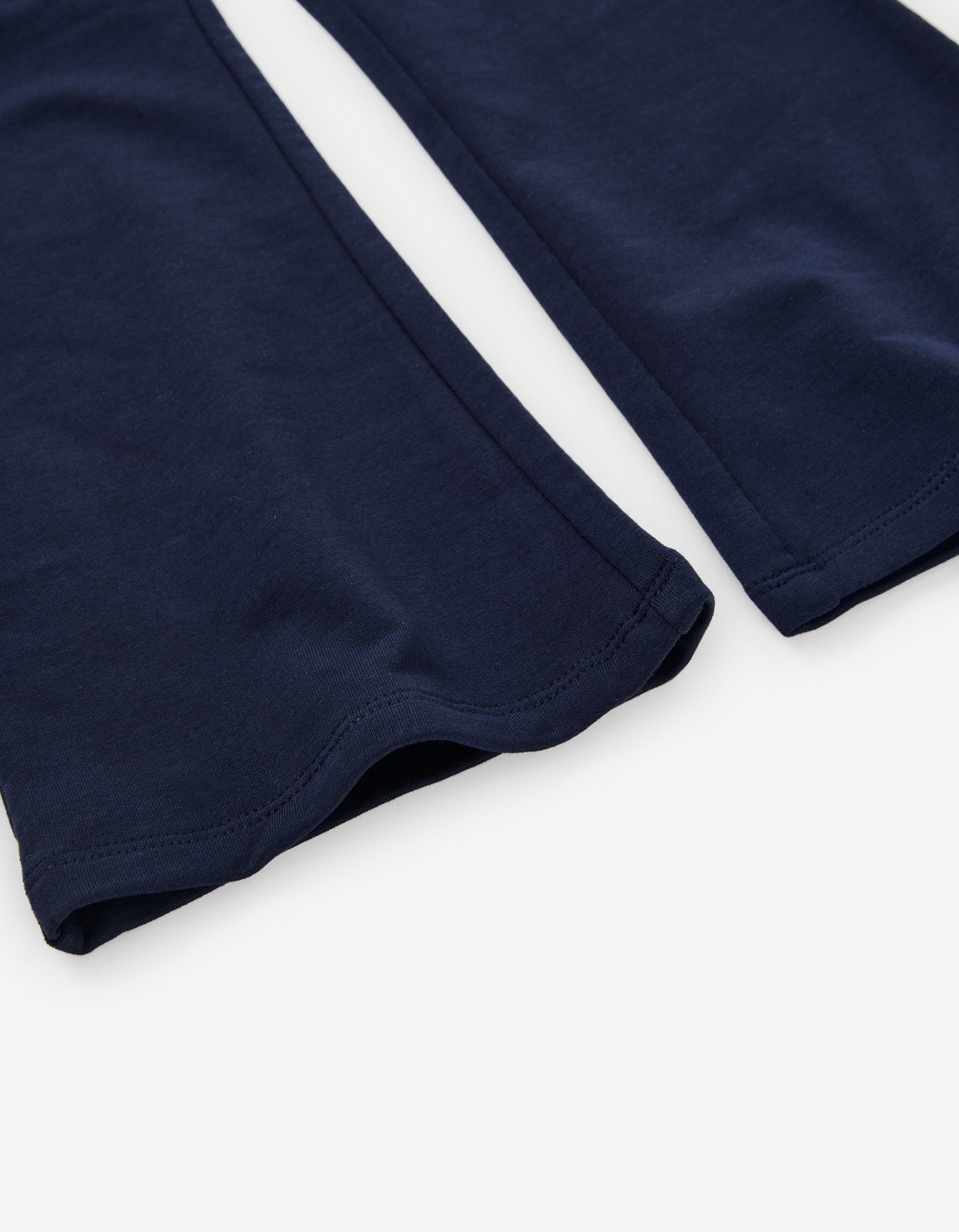 Brushed flared leggings for girls, dark blue - Image 5
