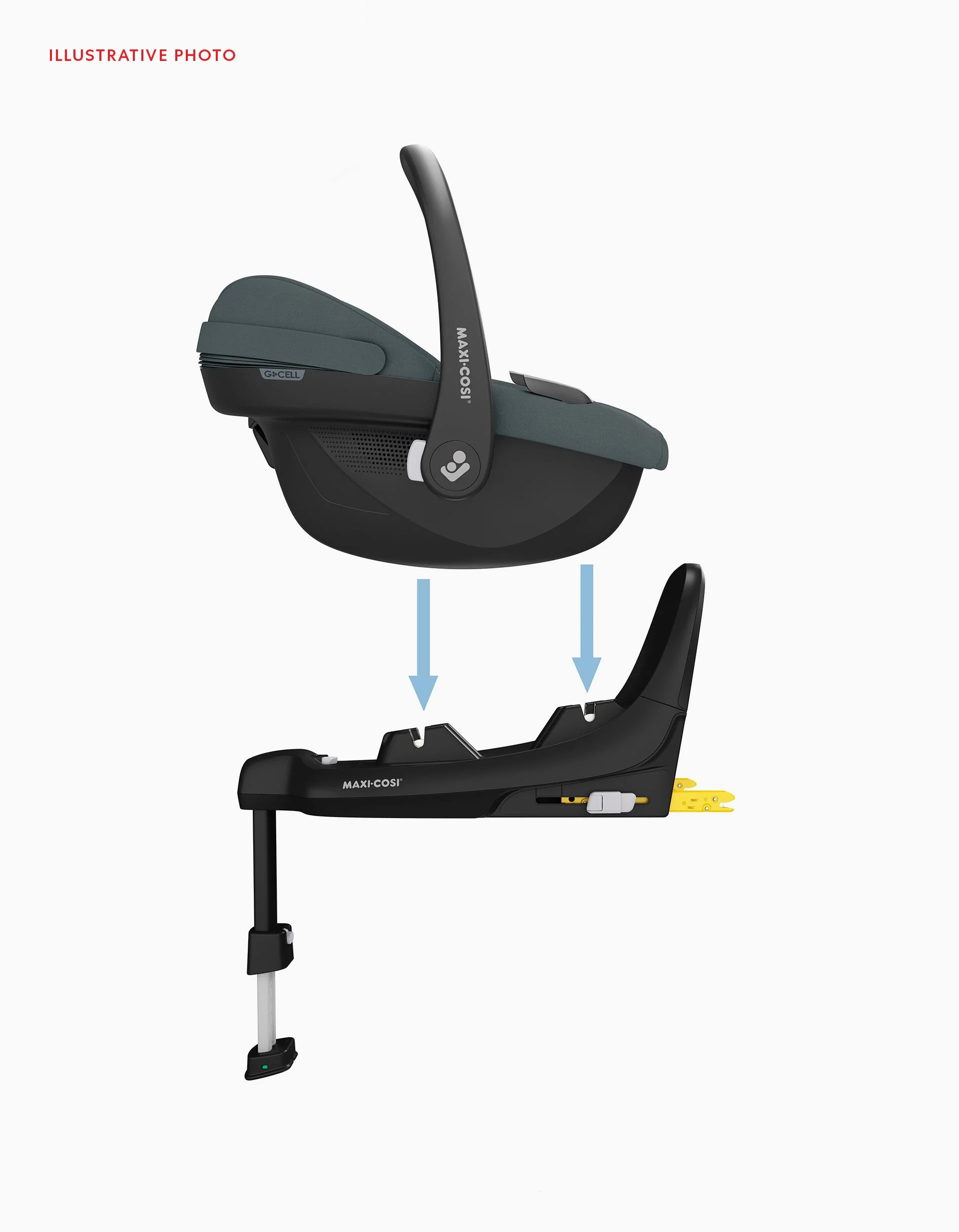 I-Size Maxi-Cosi Pebble S Car Seat, Tonal Graphite - Image 12