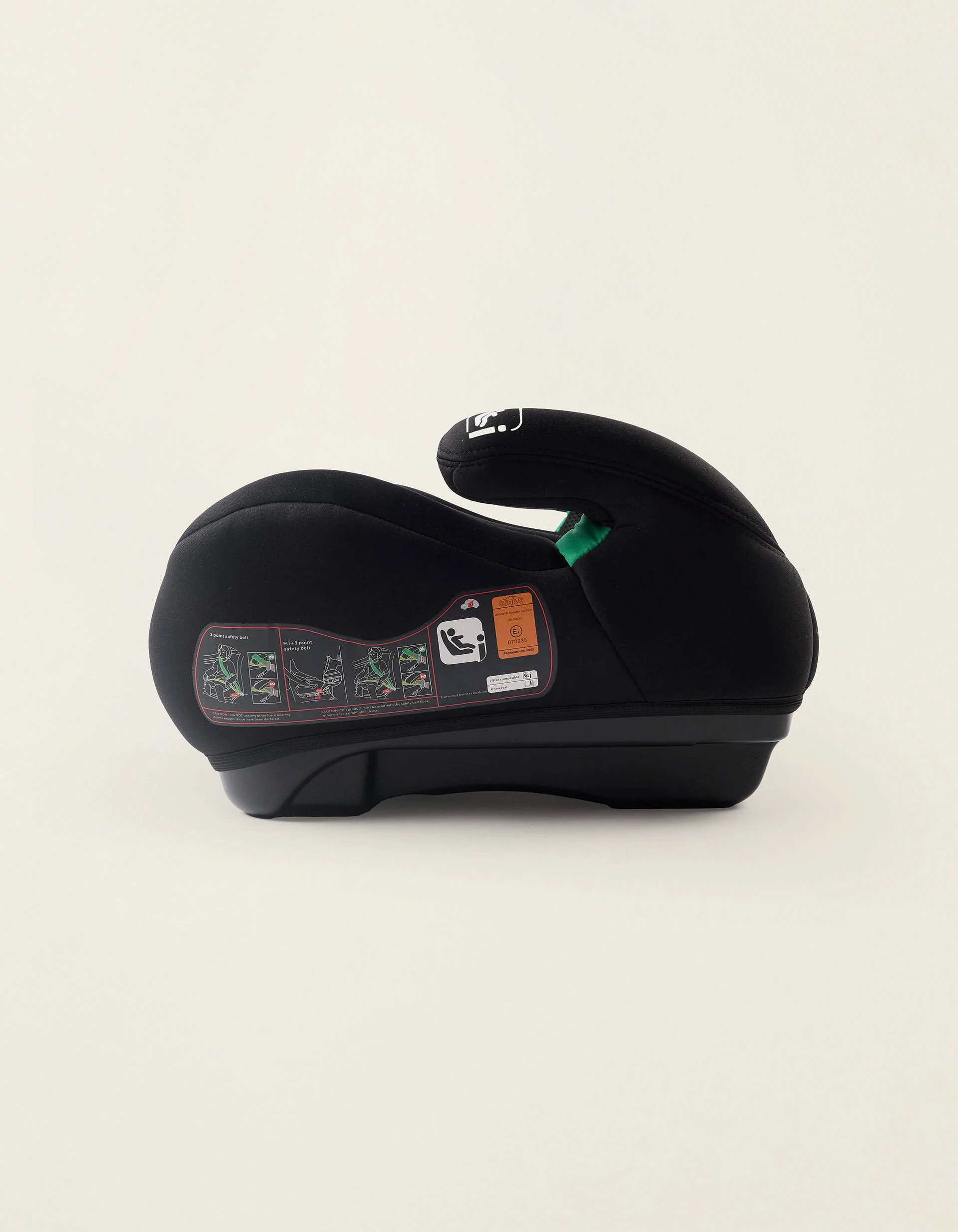Car Booster Seat I-Size Zee Safe Premium, Black - Image 3