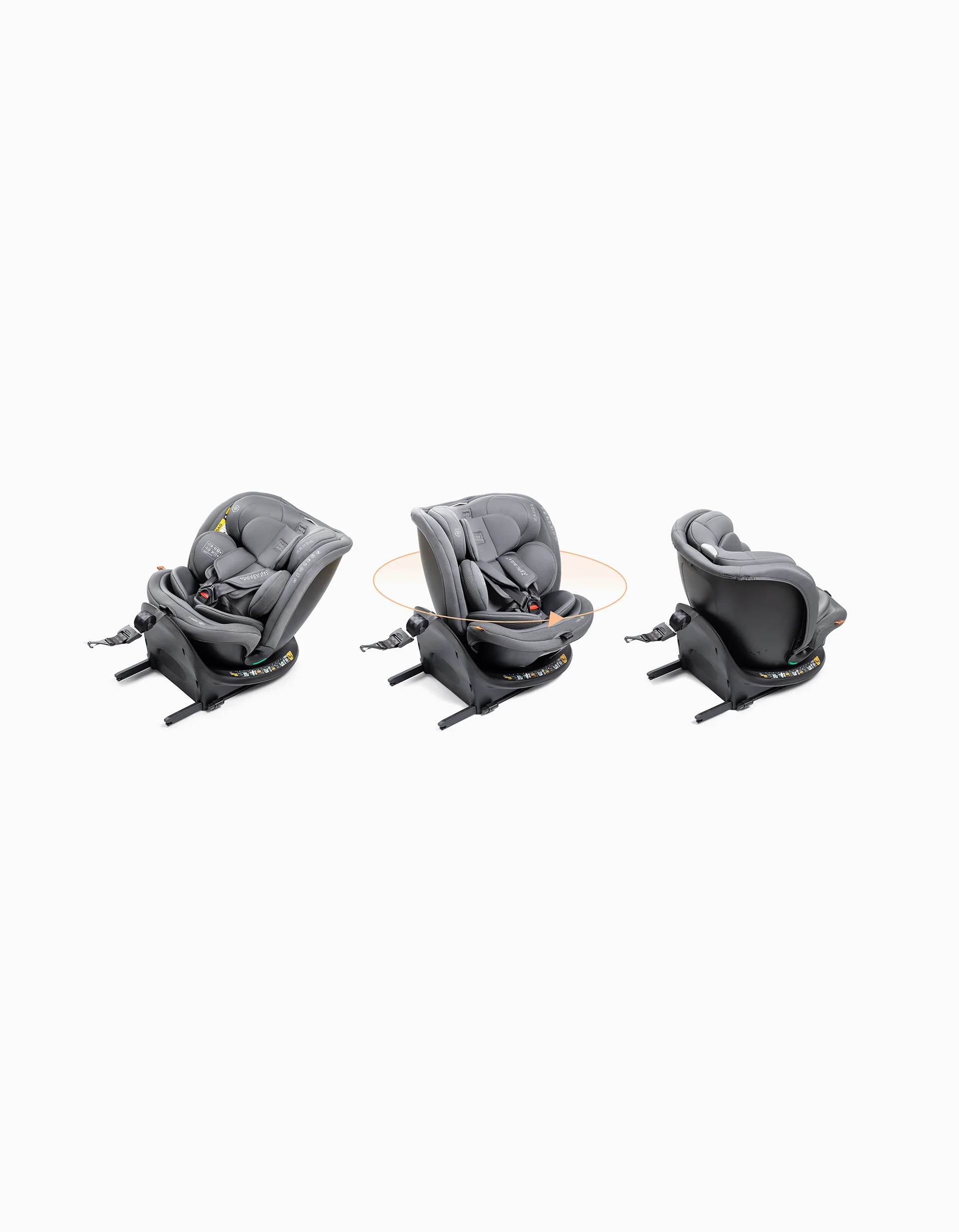 Car Seat I Size Babyauto Kanda TT Base, Grey - Image 13