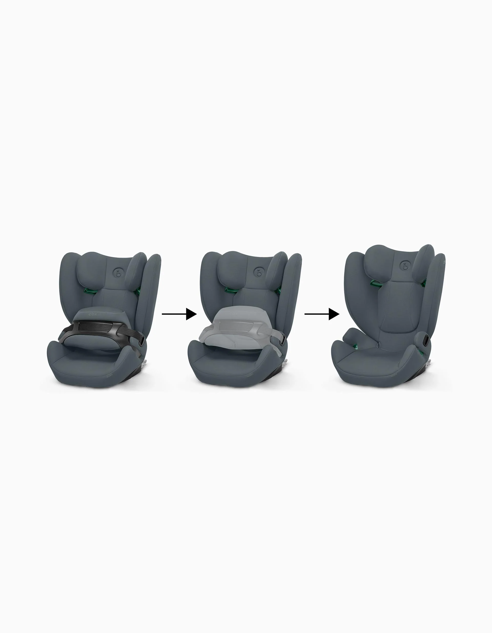 Car Seat I-Size Cybex Pallas B, Dark Grey - Image 19