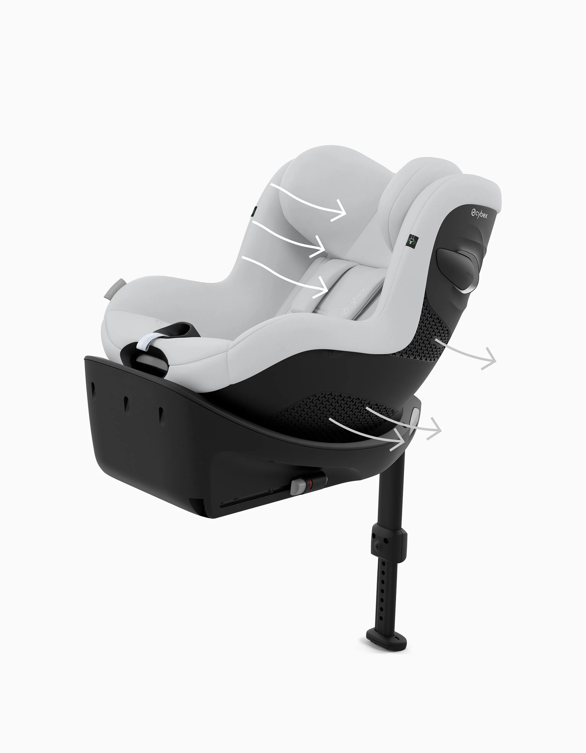 Car Seat I-Size Cybex Sirona G I, Grey - Image 3