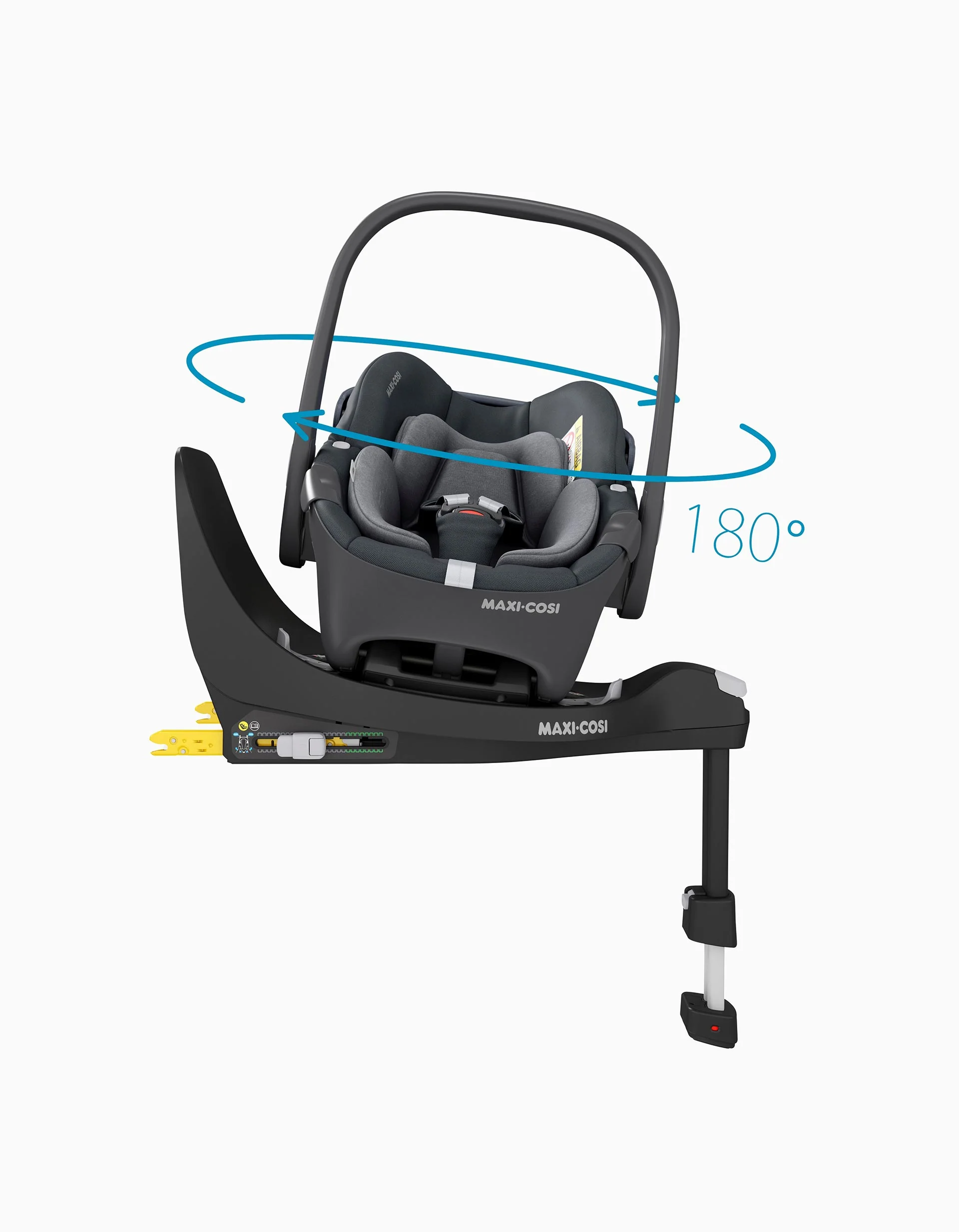 Car Seat I-Size Pebble 360 Maxi-Cosi, Essential Graphite - Image 17
