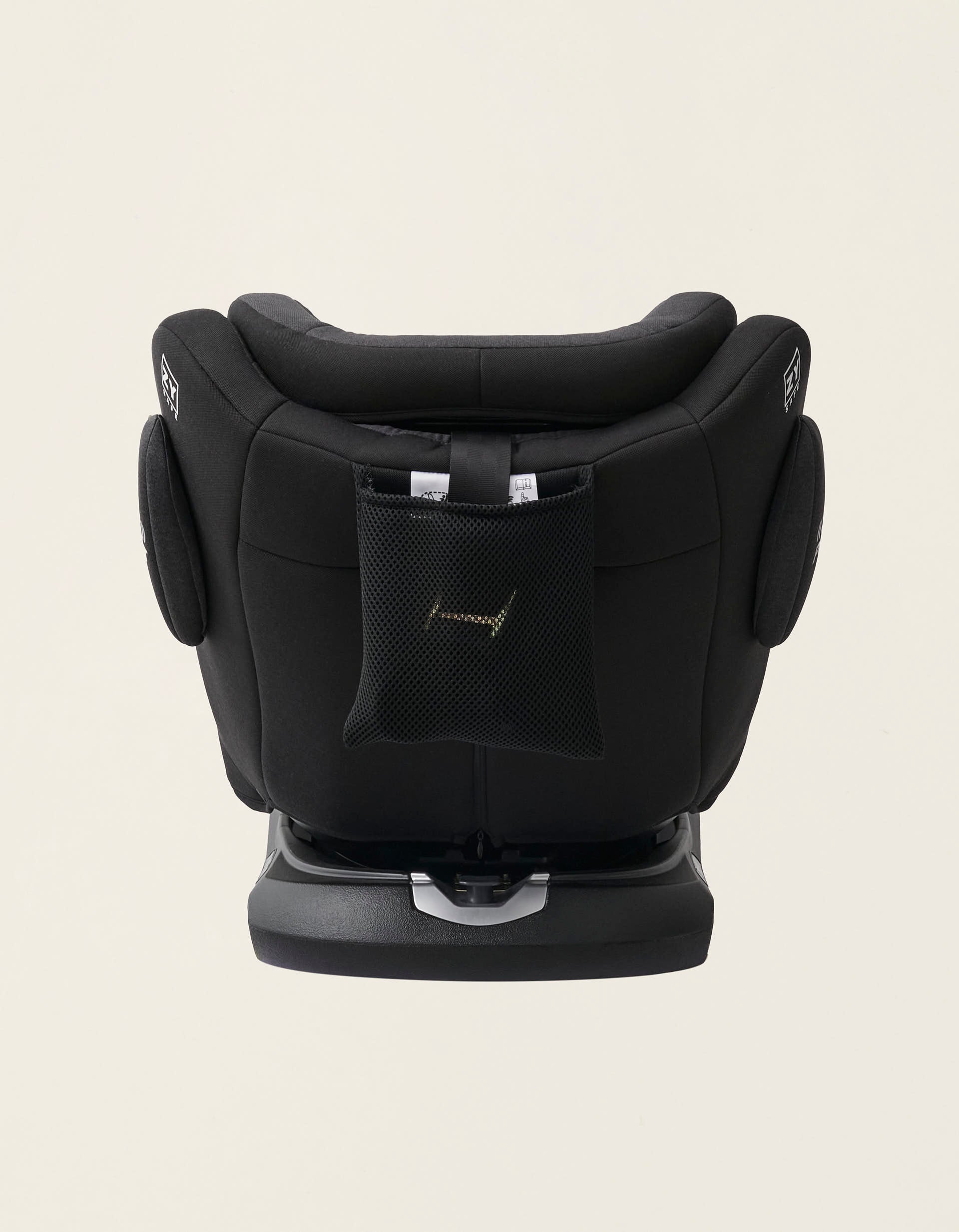 Car Seat I-Size Zy Safe Premium With Isofix (76-150), Black/Grey - Image 3