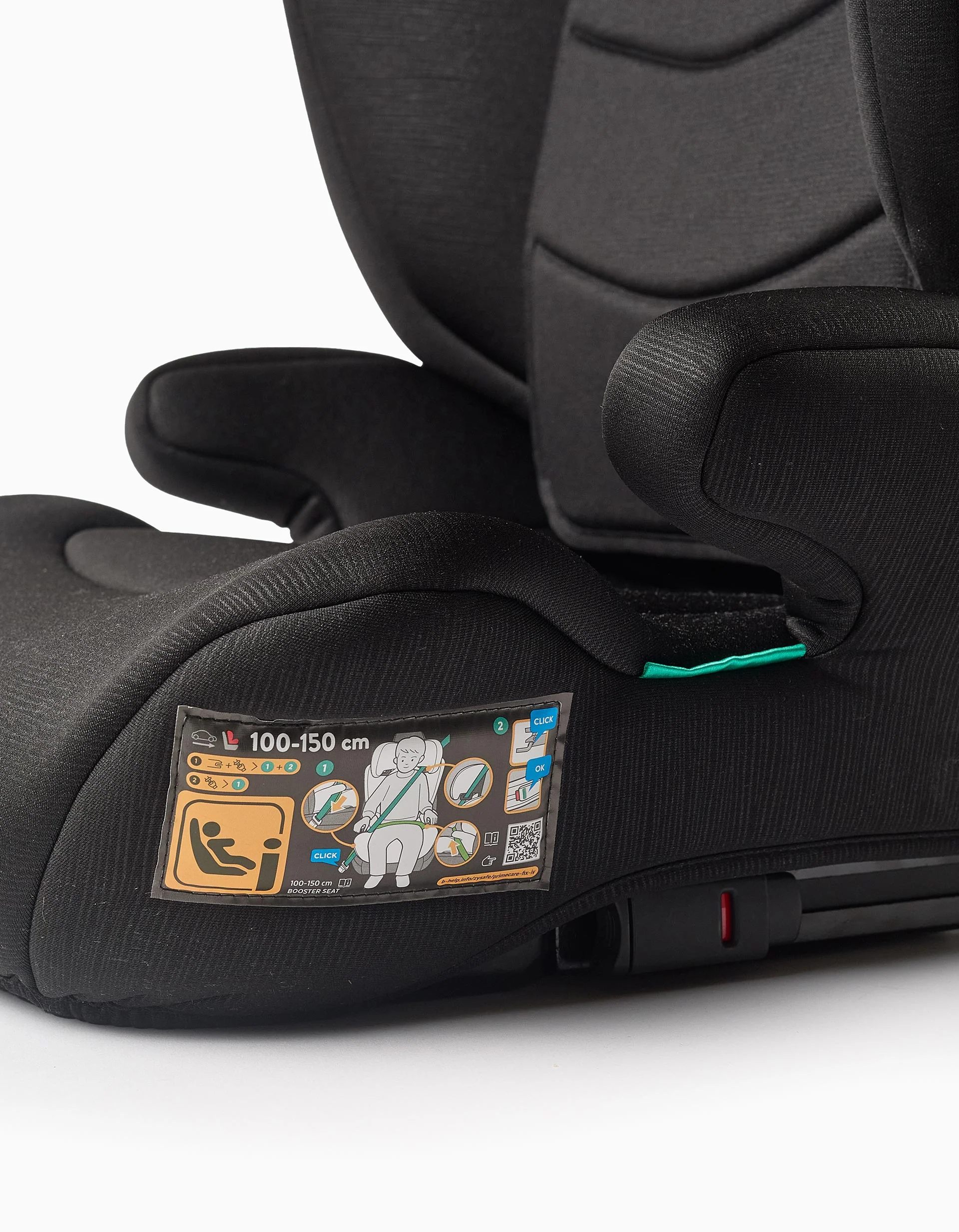 Car Seat I-Size ZY Safe Primecare Fix IV (100-150 cm), Black - Image 7