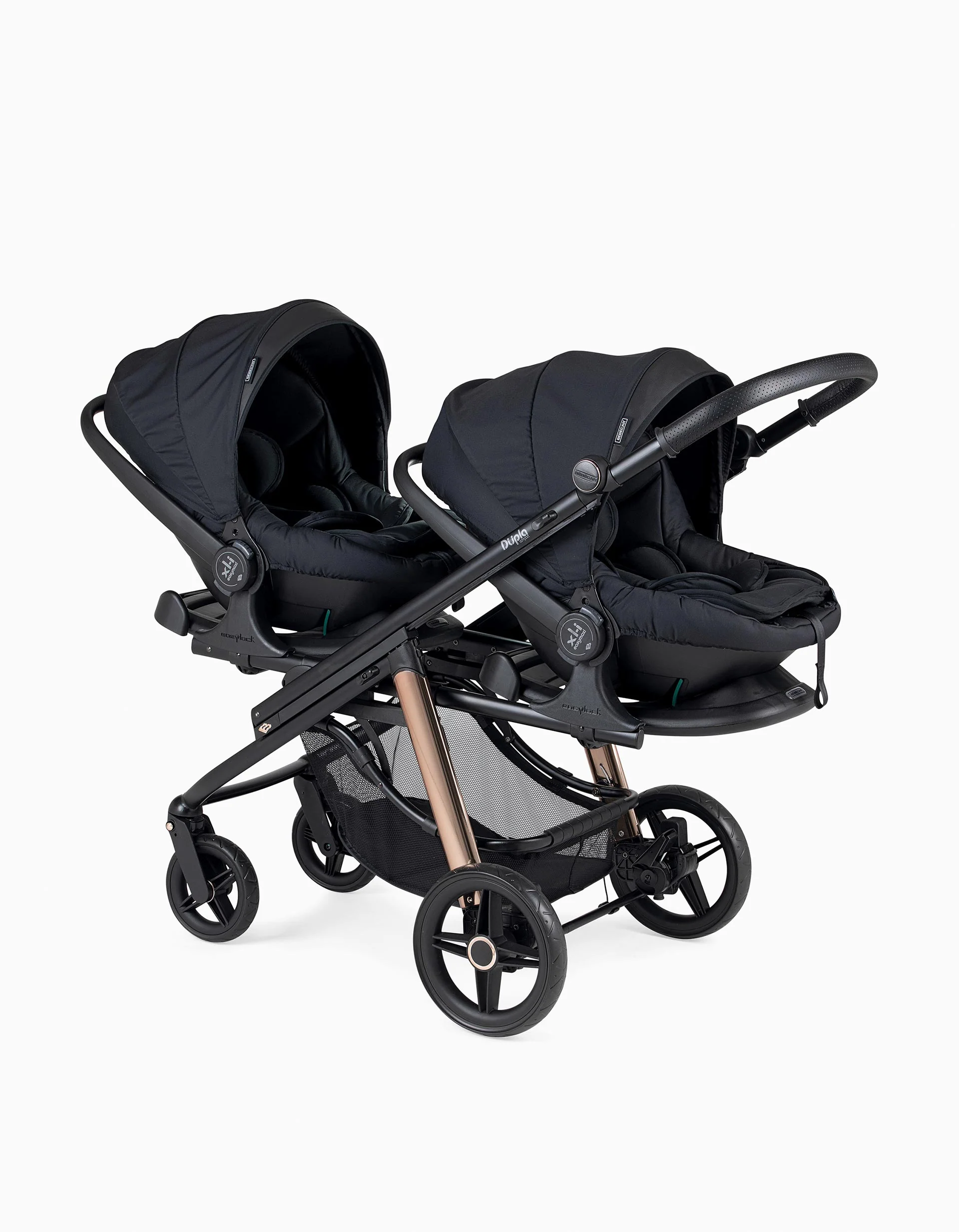 Bebecar Double Stroller Compact Black - Image 11