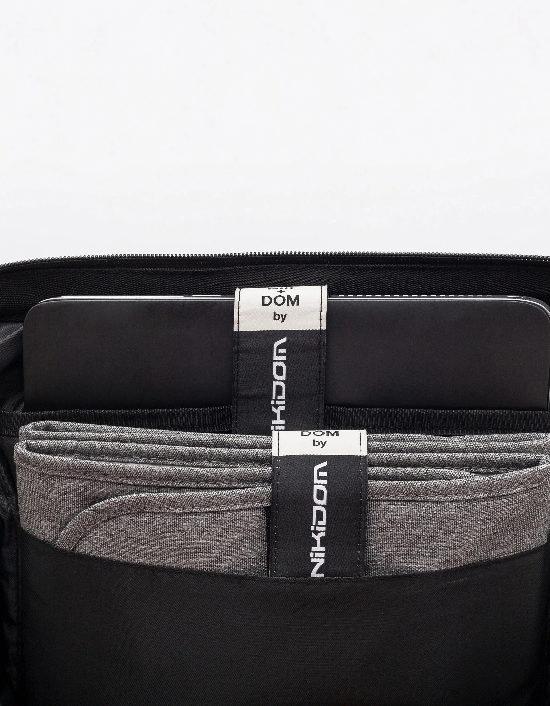 Convertible Diaper Bag Nikidom, Heather Grey - Image 12