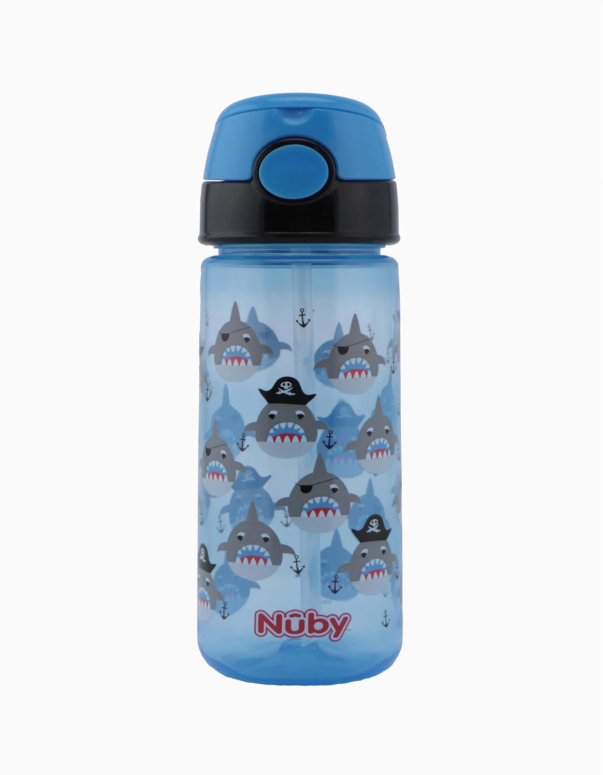 Copo De Aprendizagem Com Palha Blue 540Ml Nuby 36M+ - Image 2