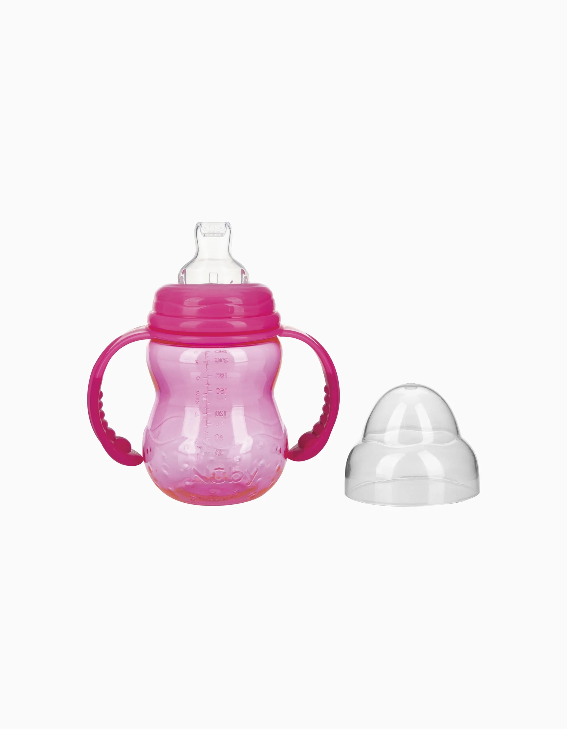 Tritan 240Ml Learning Cup Nuby 6M+ Pink