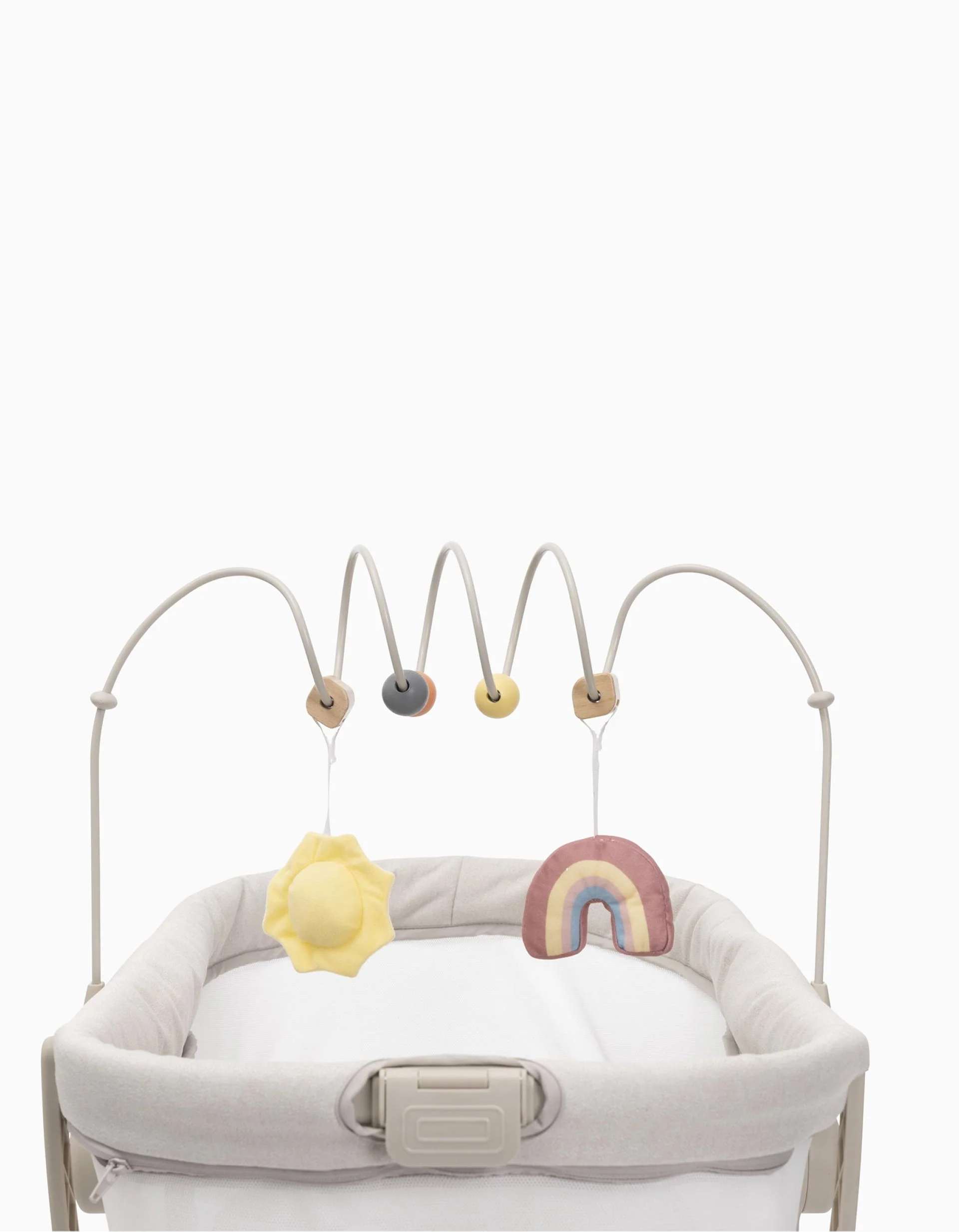Cot and Bounce Baby Hug 4 in 1 Air Chicco, Pearl - Image 9