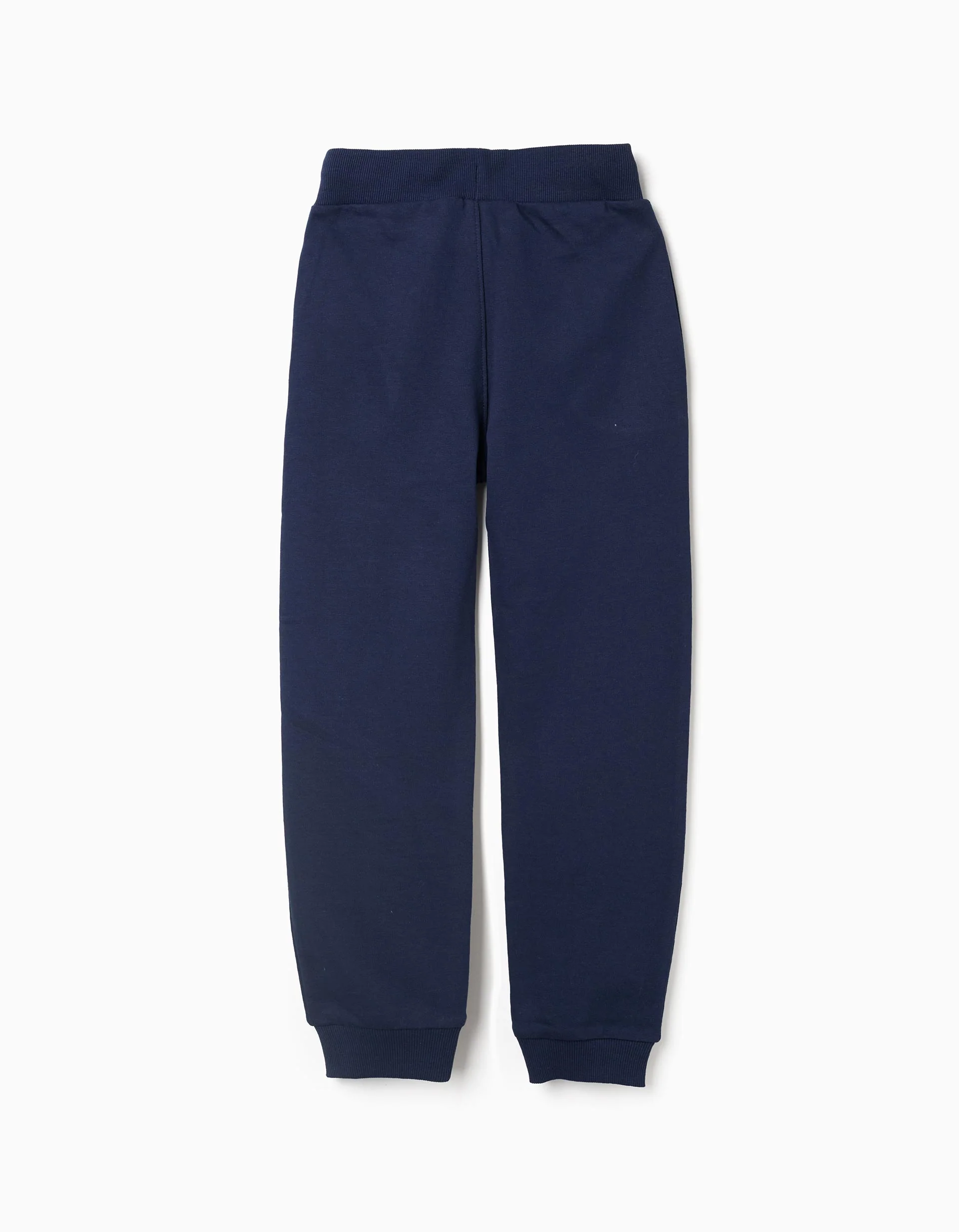 Cotton Joggers for Boys, Dark Blue - Image 2