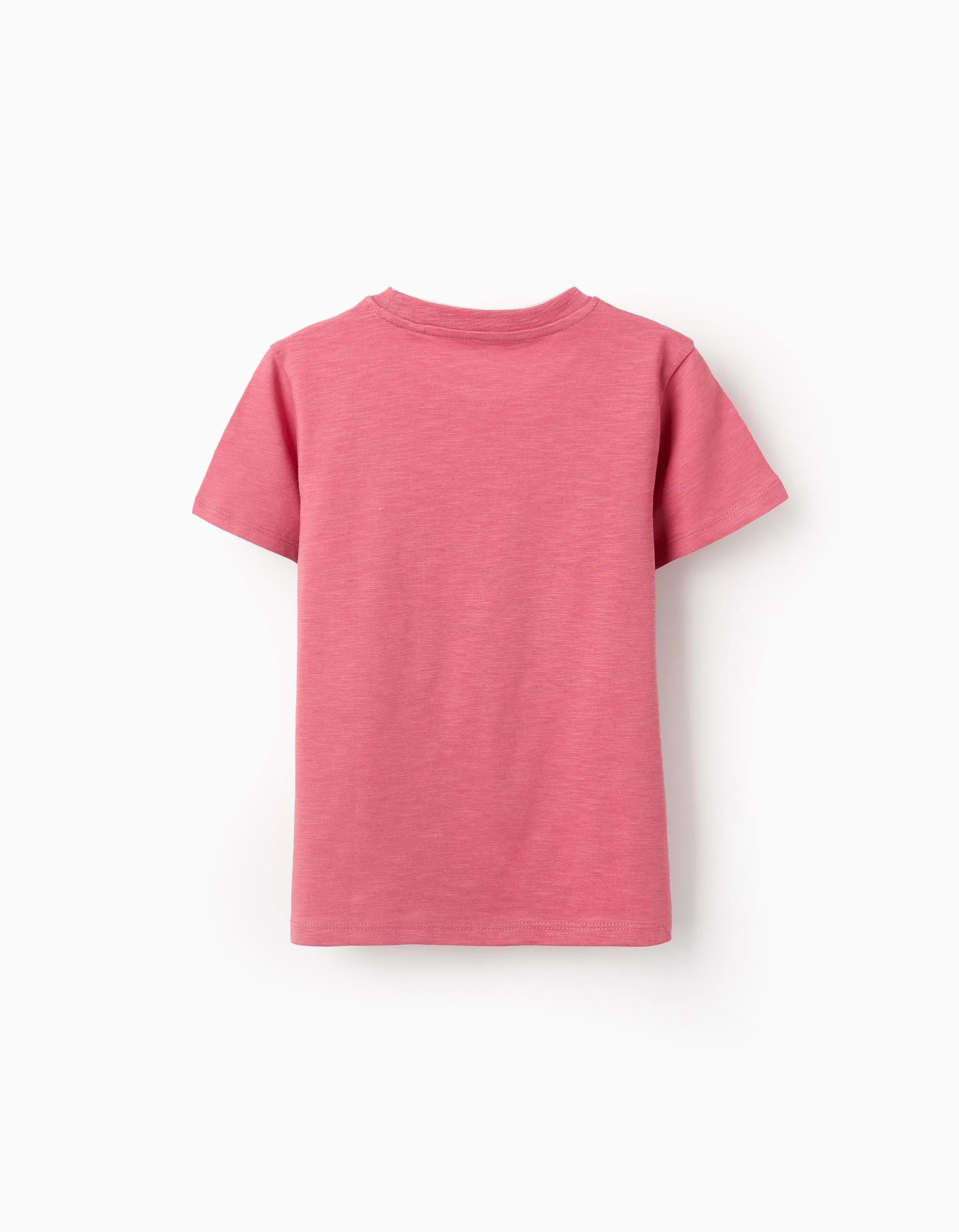 Cotton T-shirt for Boys 'Boats', Red - Image 2