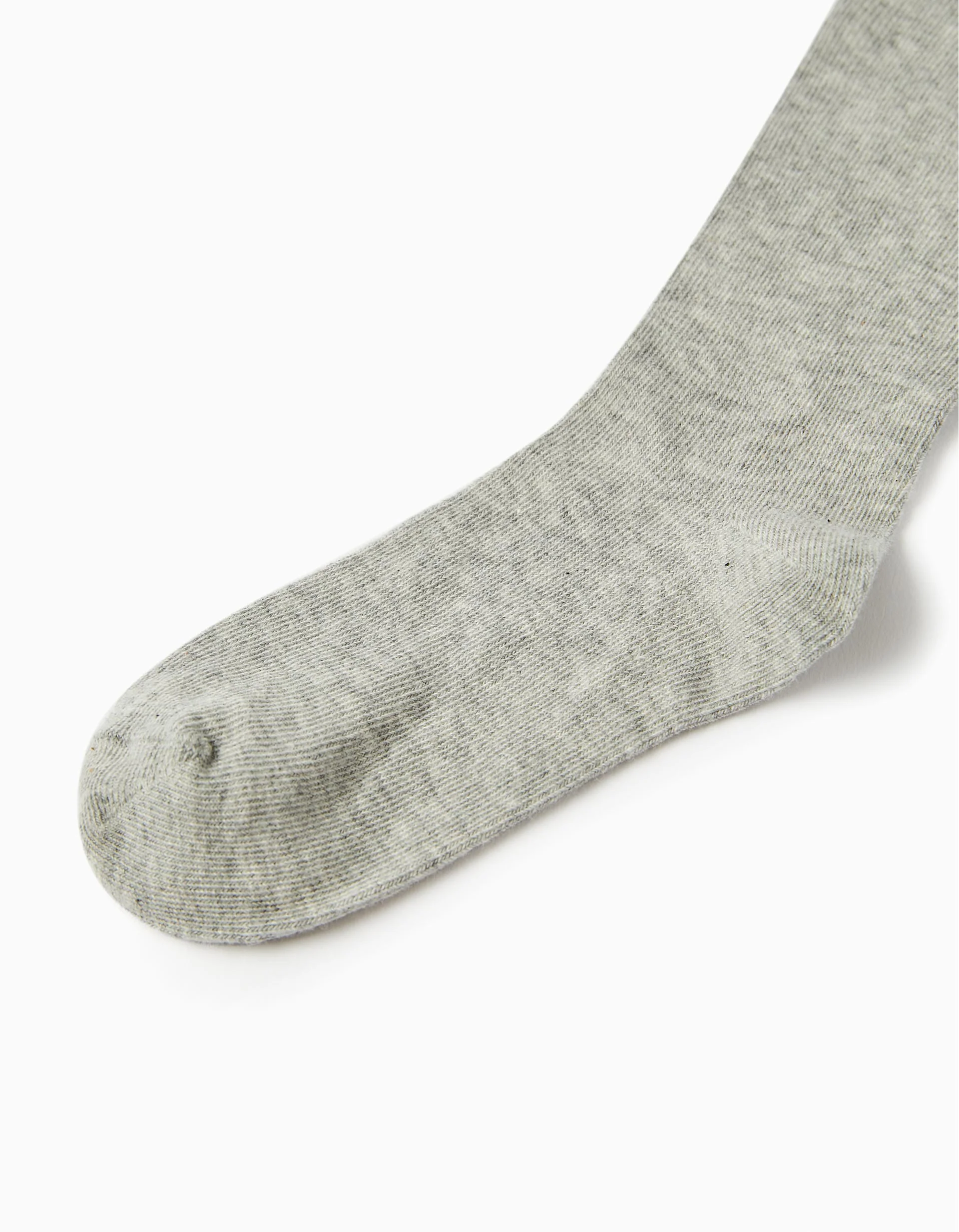 Cotton Tights for Children, Grey - Image 3