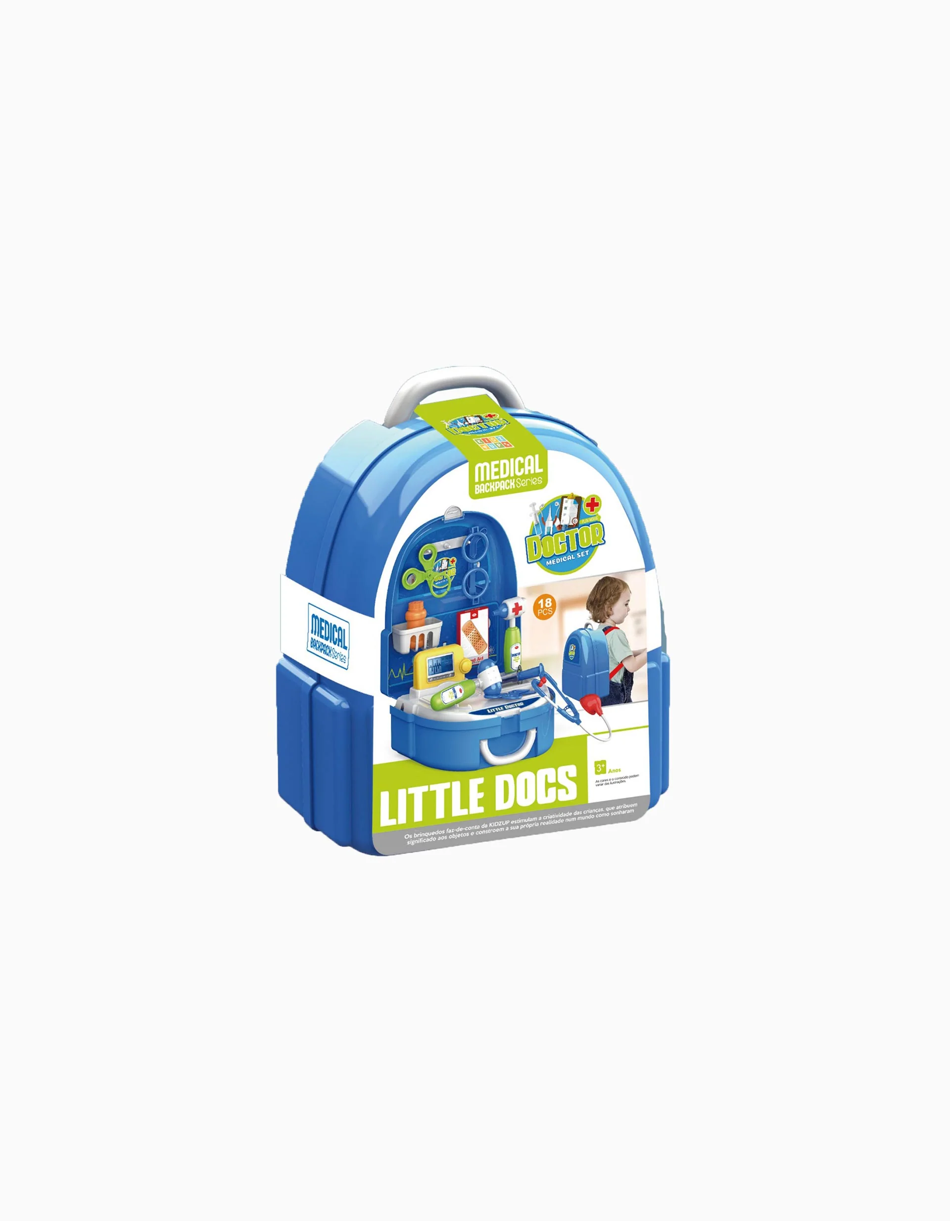 Doctor Medical Backpack Set 18pcs Kidz Up, 3Y+ - Image 2