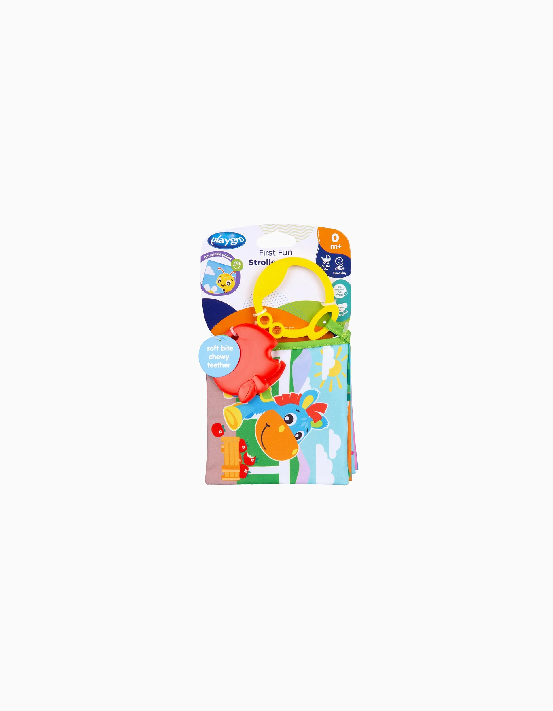 First Fun Stroller Book by Playgro 0M+ - Image 6