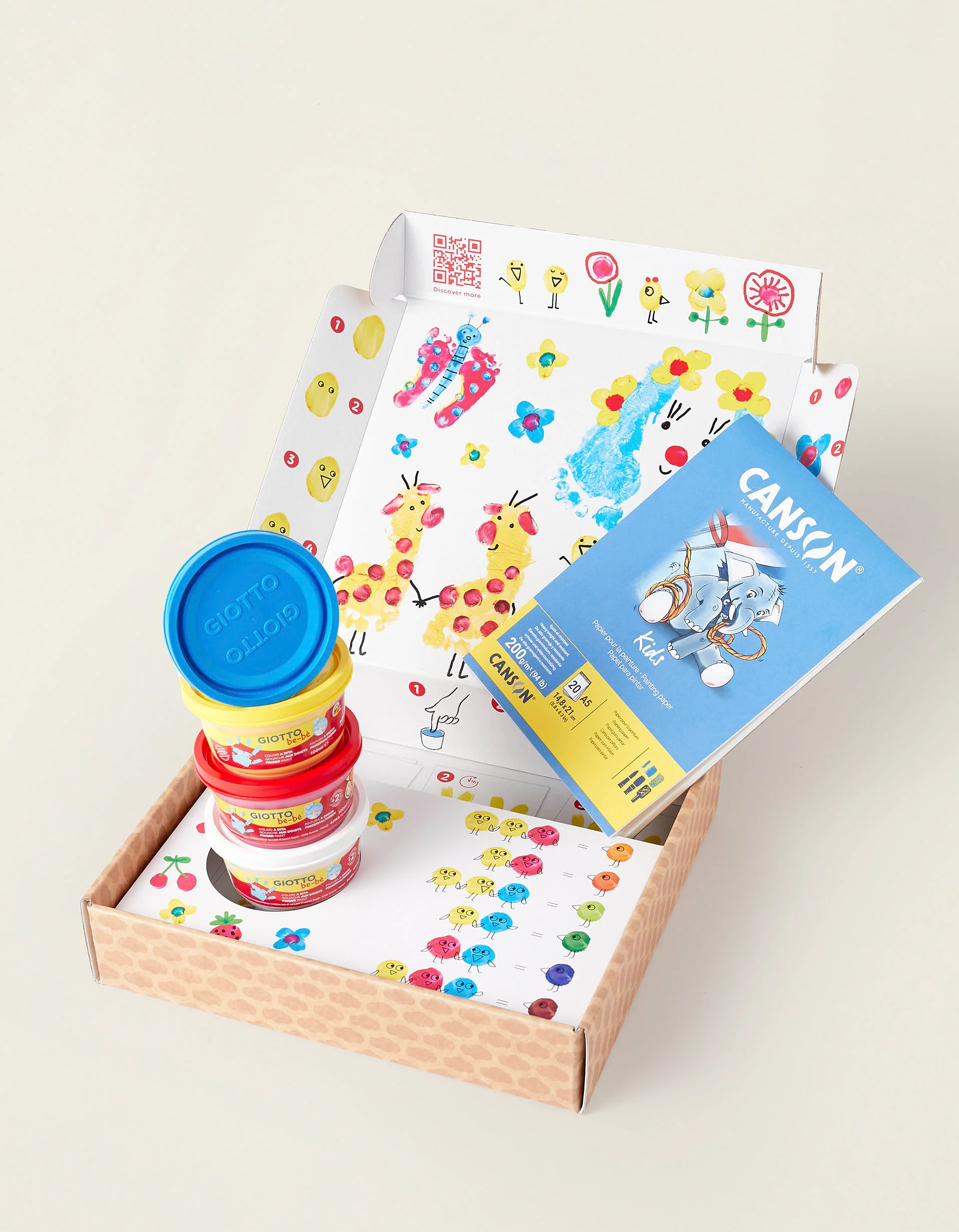 Giotto Be-Bè 'My Little Feet' Creative Set 3A+ - Image 3