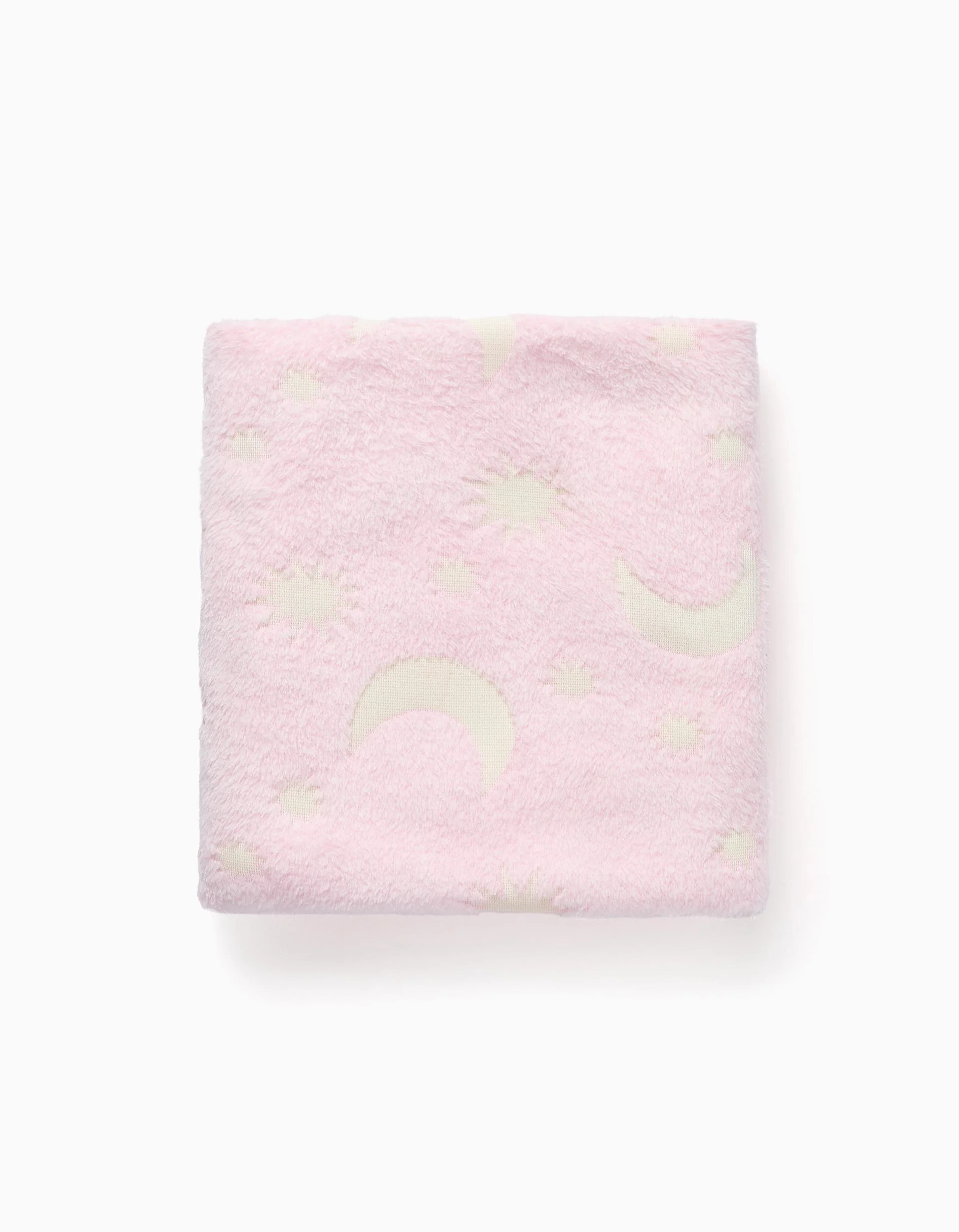 Glow-in-the-Dark Flannel Blanket Do Art 70x90 cm, Pink - Image 2