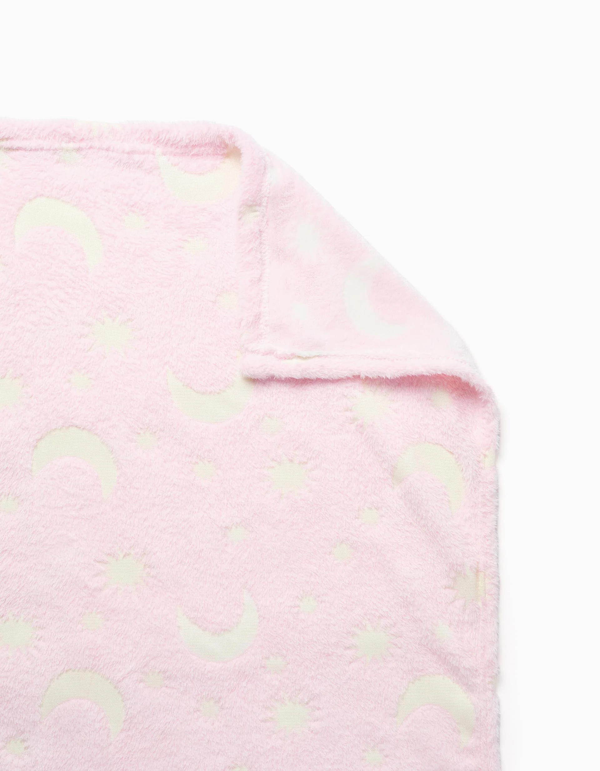 Glow-in-the-Dark Flannel Blanket Do Art 70x90 cm, Pink - Image 5