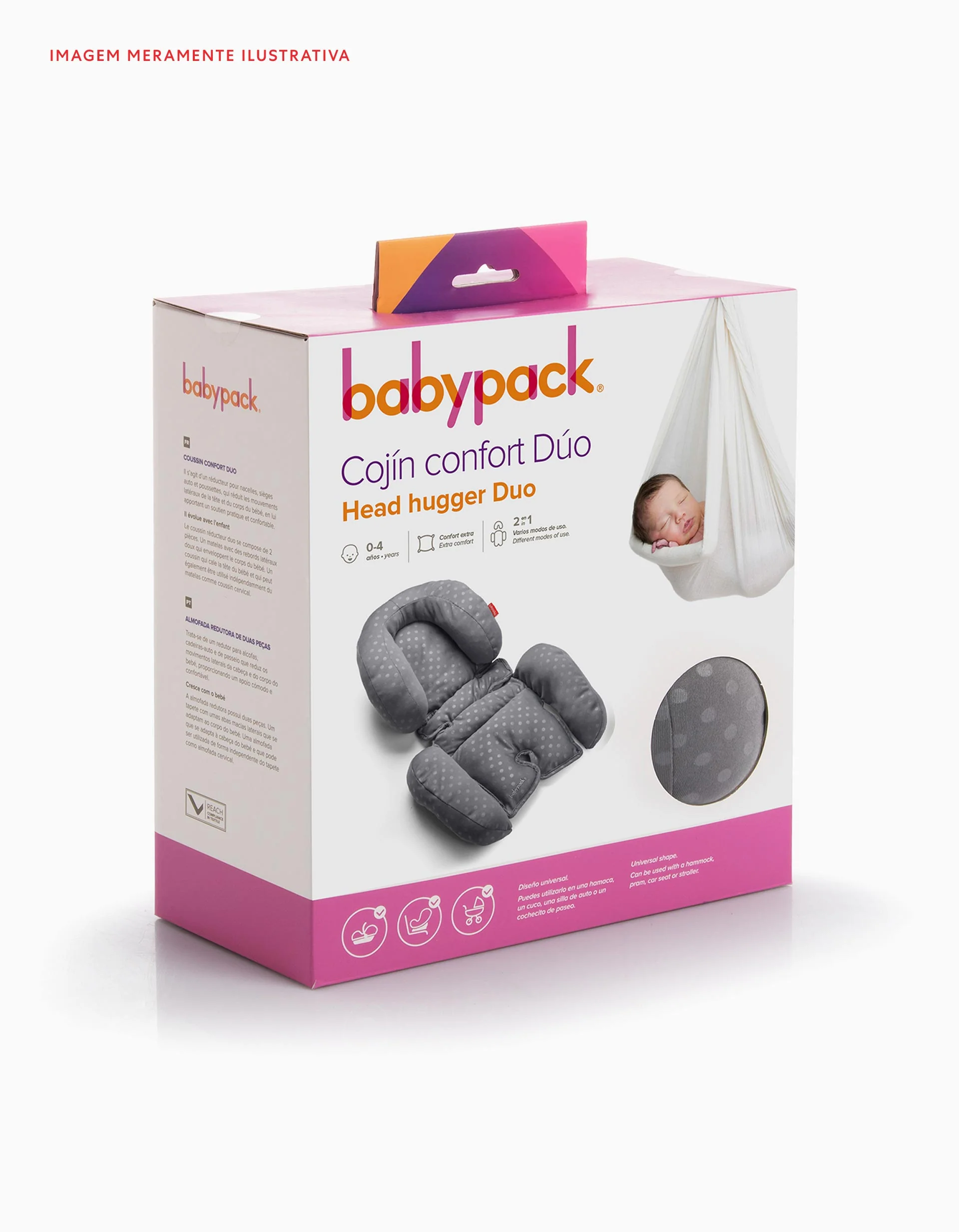 Head Hugger Babypack Black - Image 3