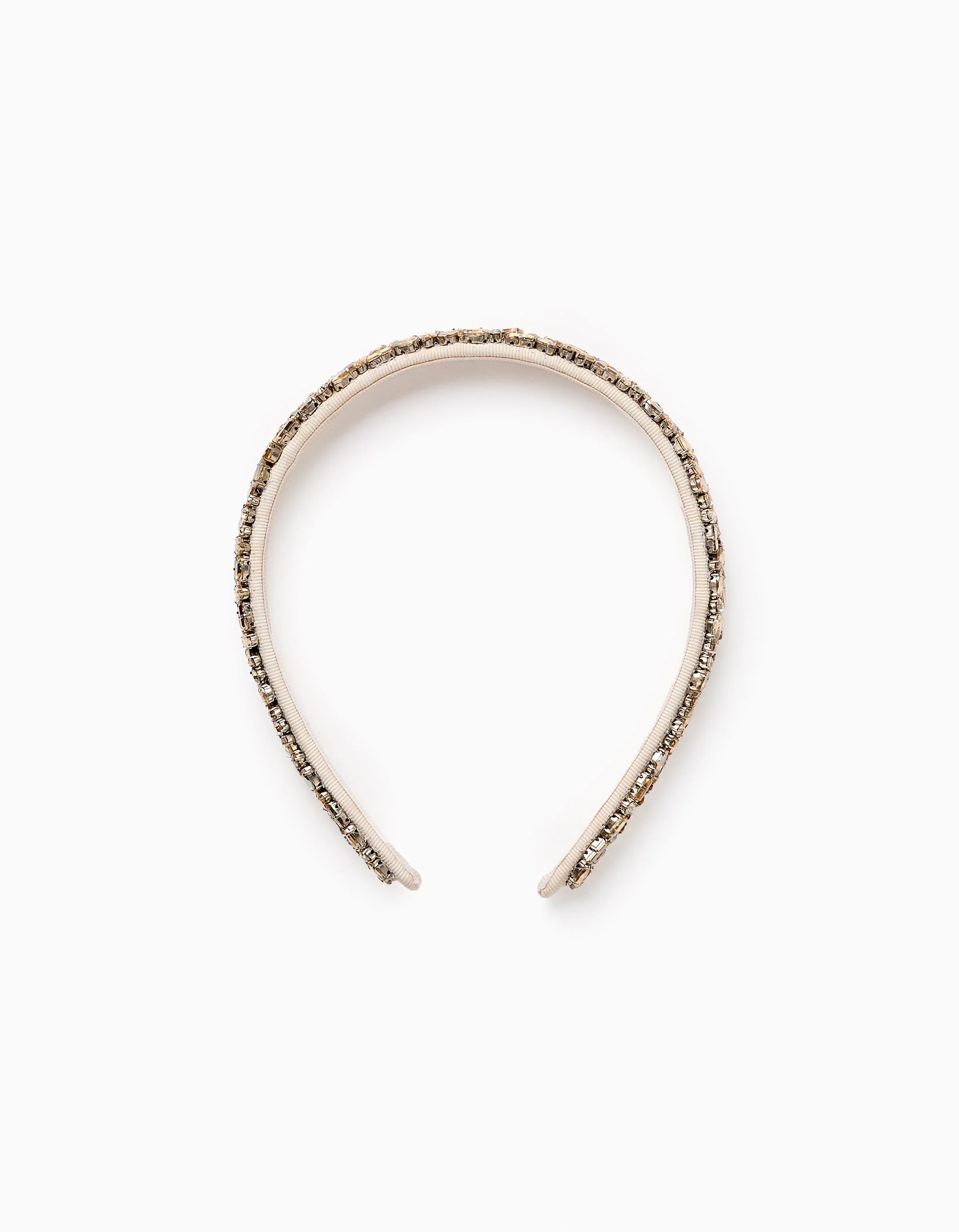 Headband with Multicolour Sparkles for Girls, Gold - Image 2