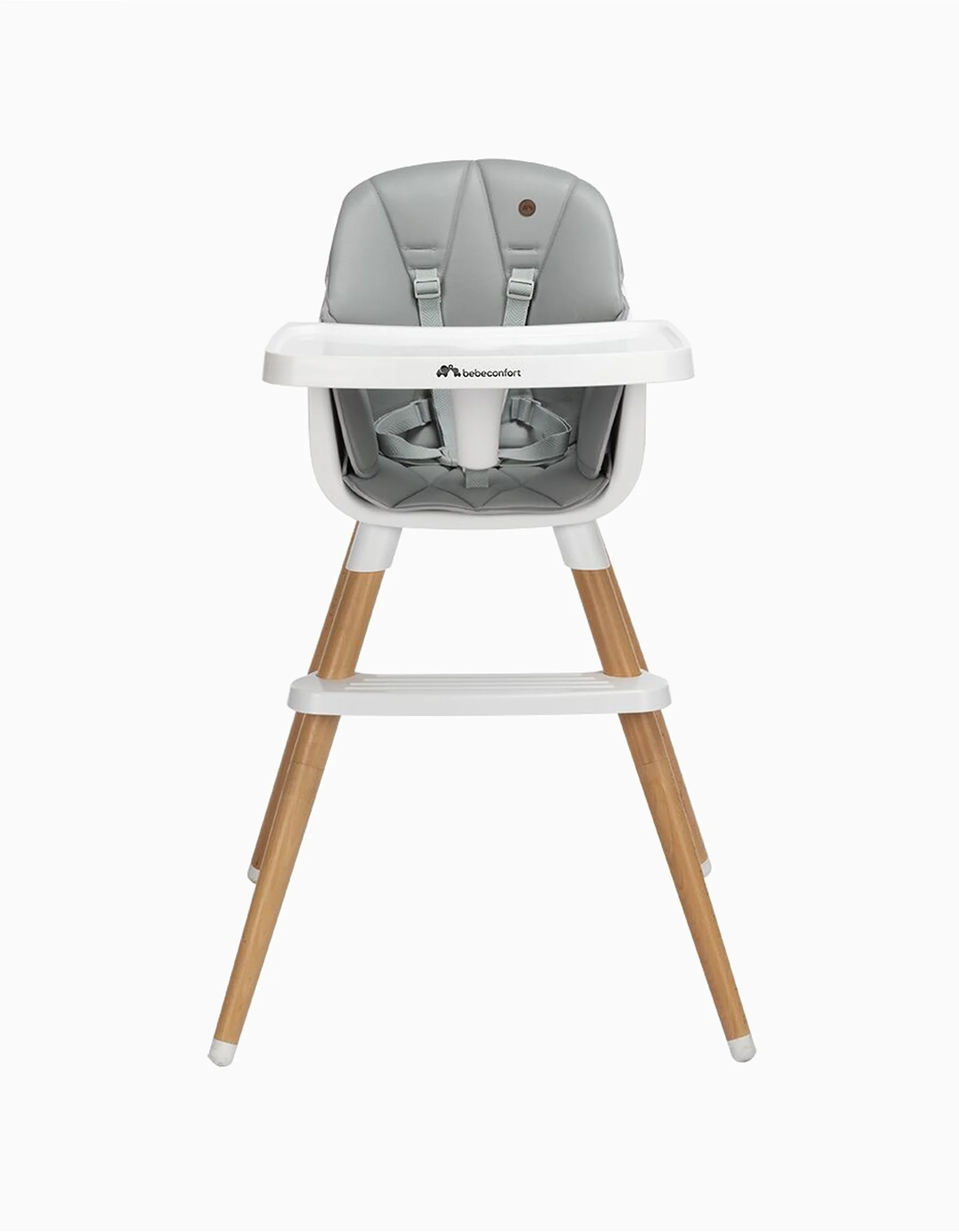 High Chair Bebe Confort Abelia, Mineral Grey - Image 3