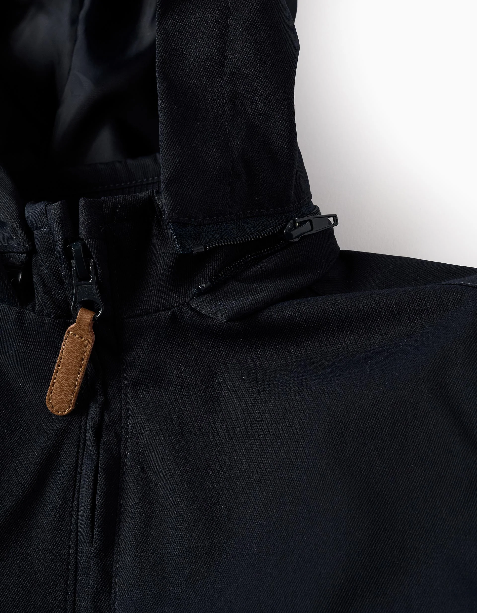 Hooded Jacket with Removable Hood for Boys, Dark Blue - Image 5