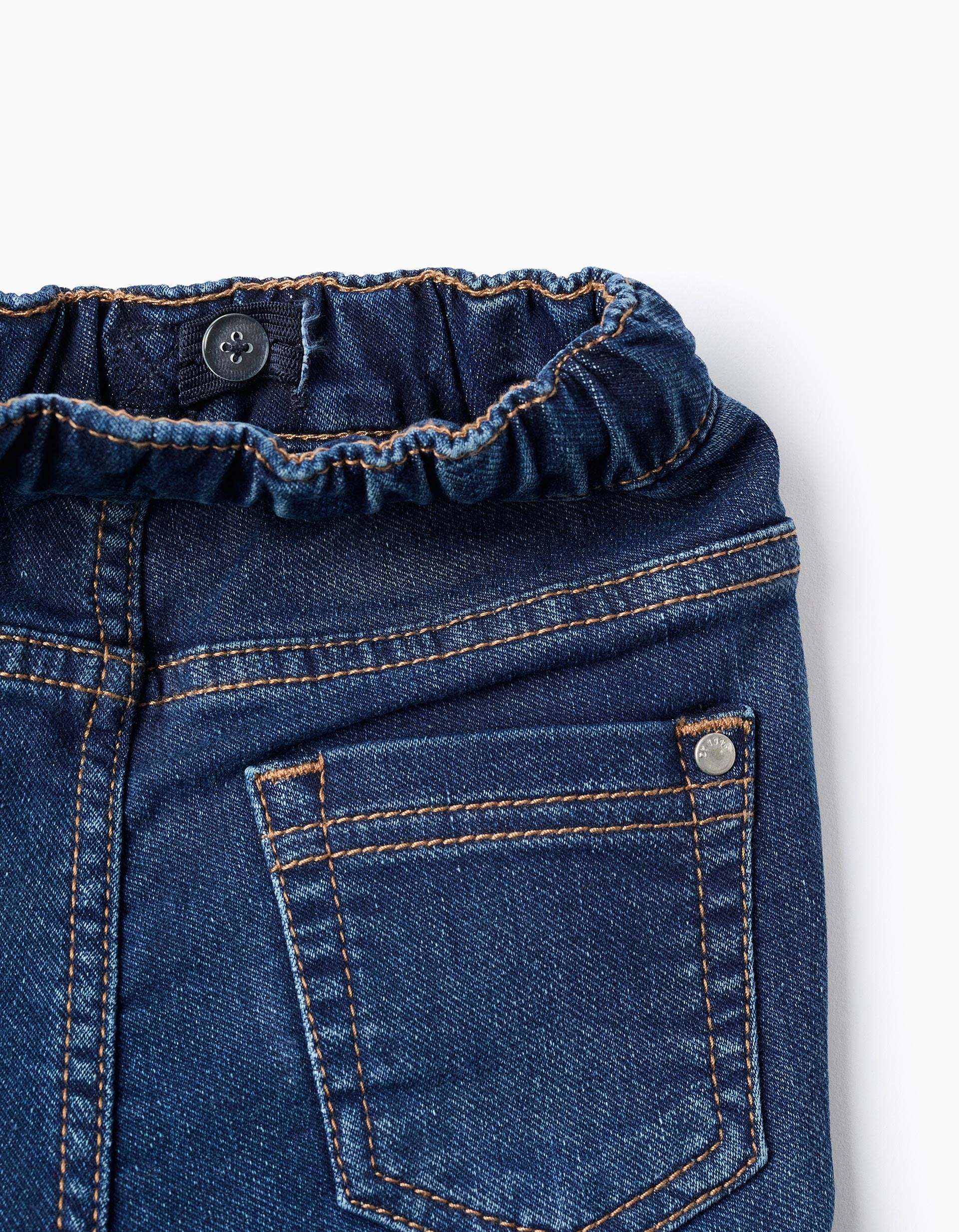 Jogger Jeans for Baby Boys 'Slim Fit', Dark Blue - Image 3