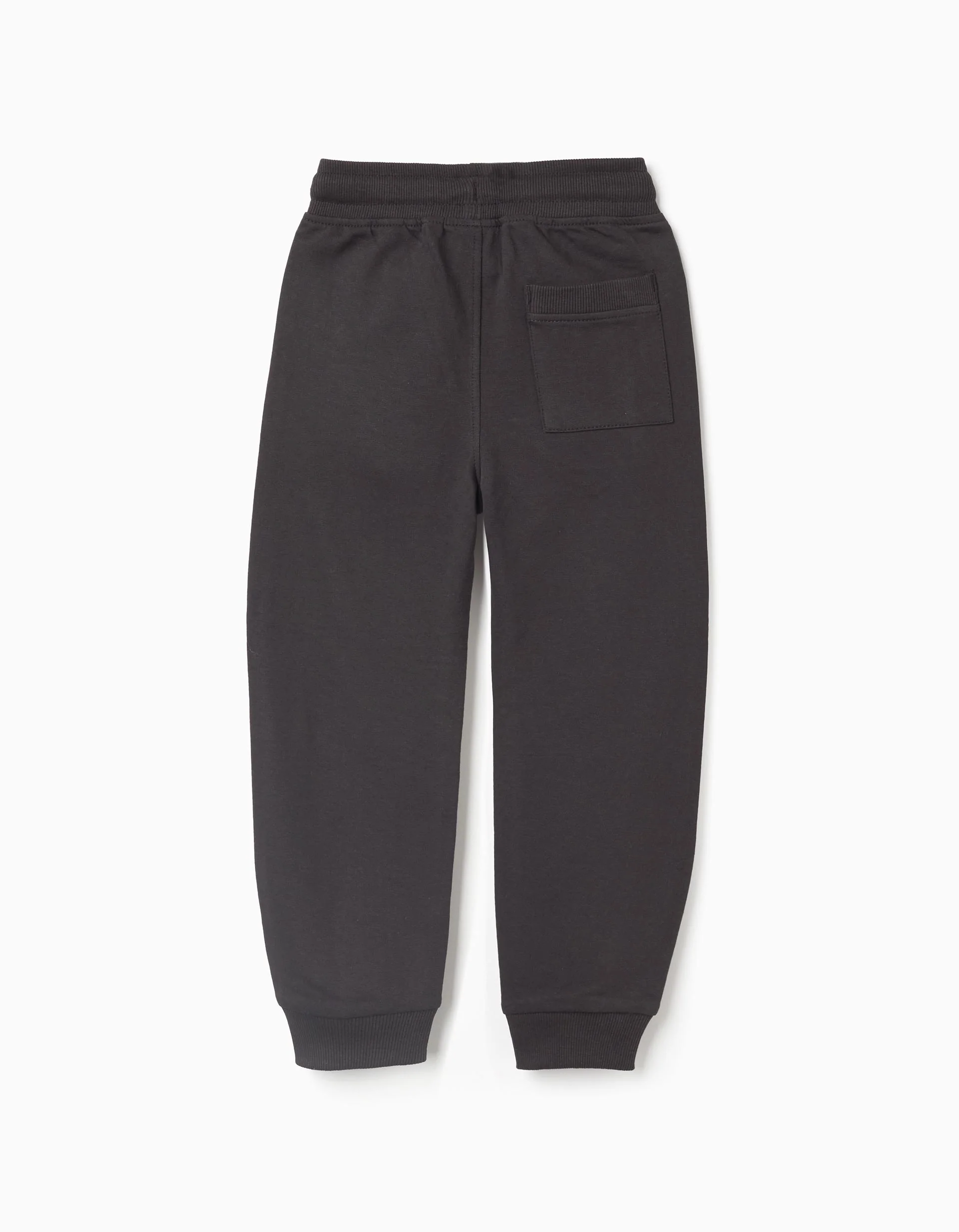 Joggers with Sealed Pockets for Boys 'Slim', Black - Image 2