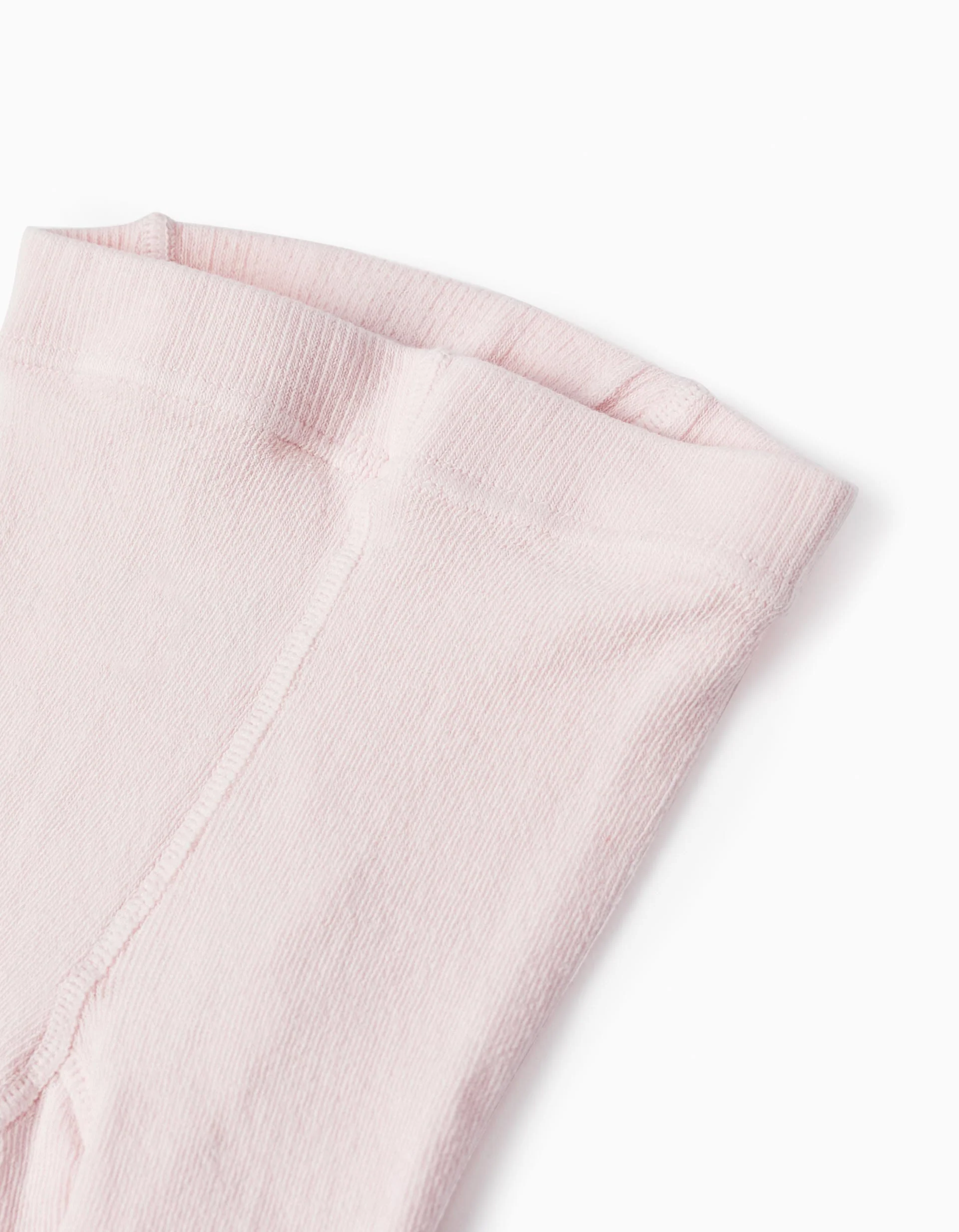 Knitted Tights with Anti-Pilling for Girls, Pink - Image 3